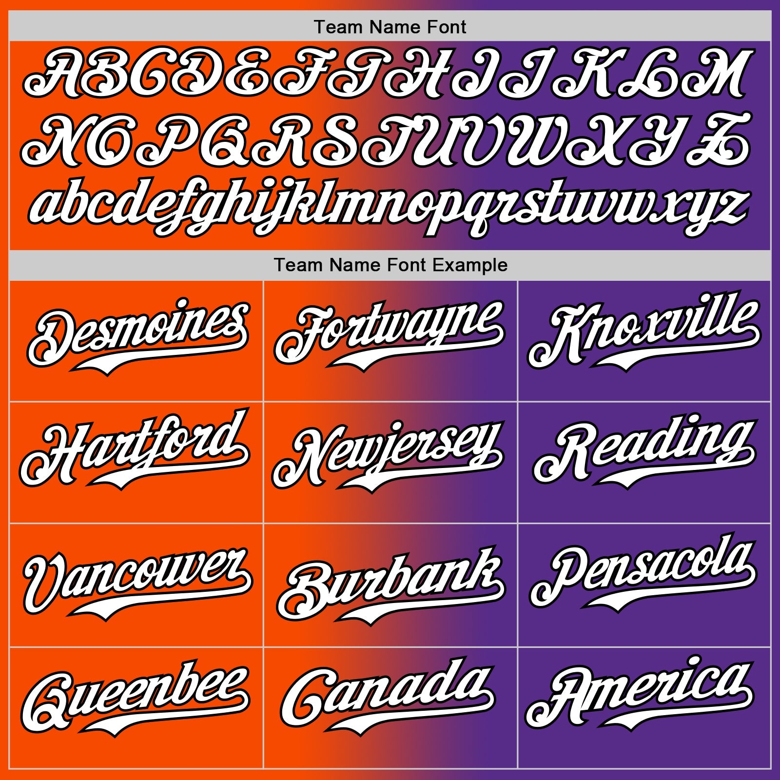 Custom Purple White Orange-Black Authentic Gradient Fashion Baseball Jersey view 4