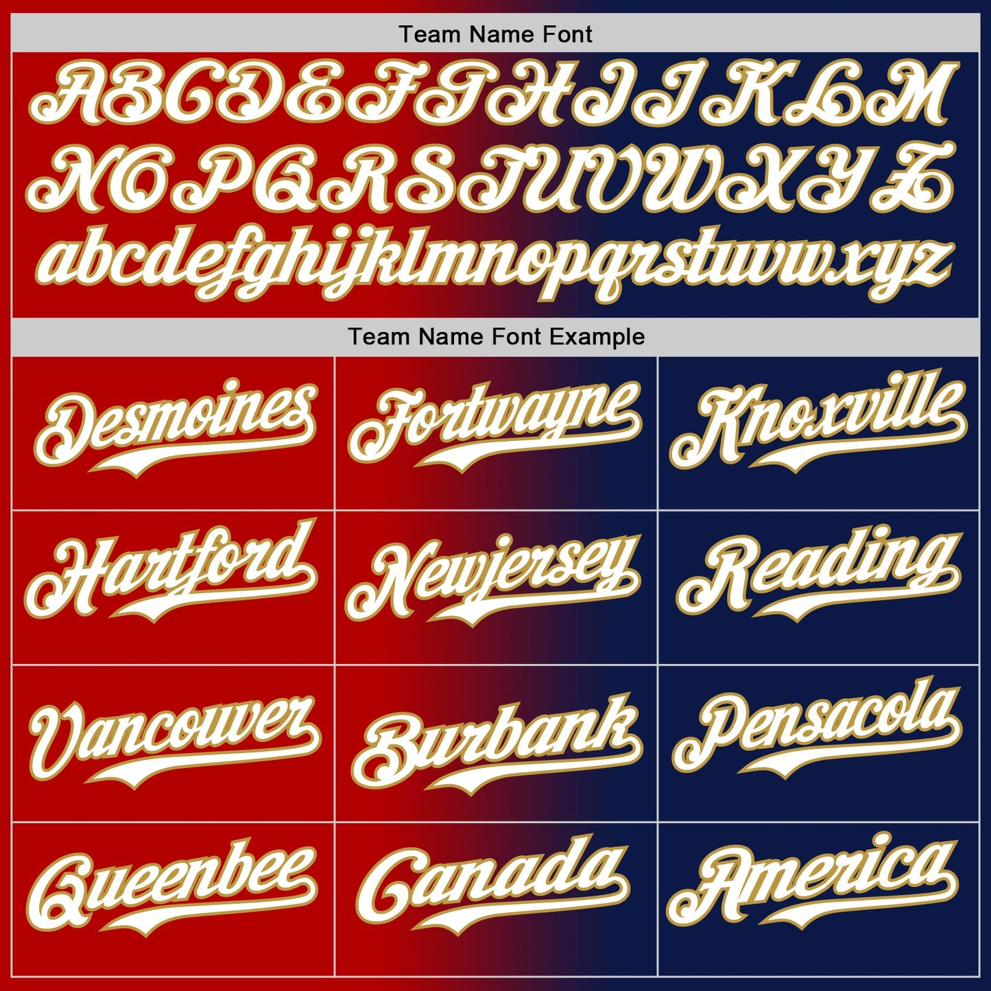 Custom Navy White Red-Old Gold Authentic Gradient Fashion Baseball Jersey view 4