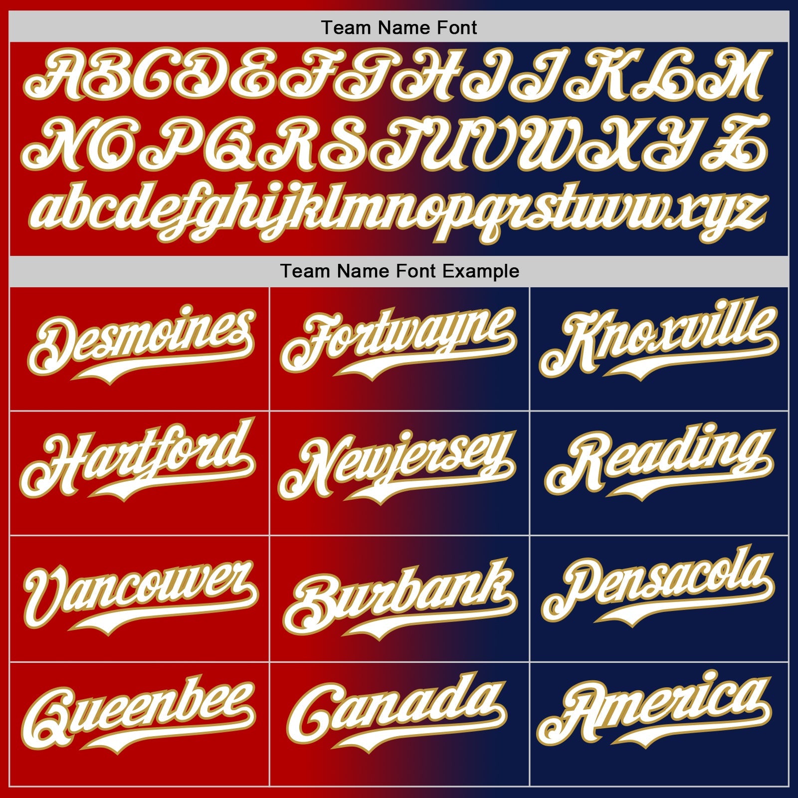 Custom Navy White Red-Old Gold Authentic Gradient Fashion Baseball Jersey view 4