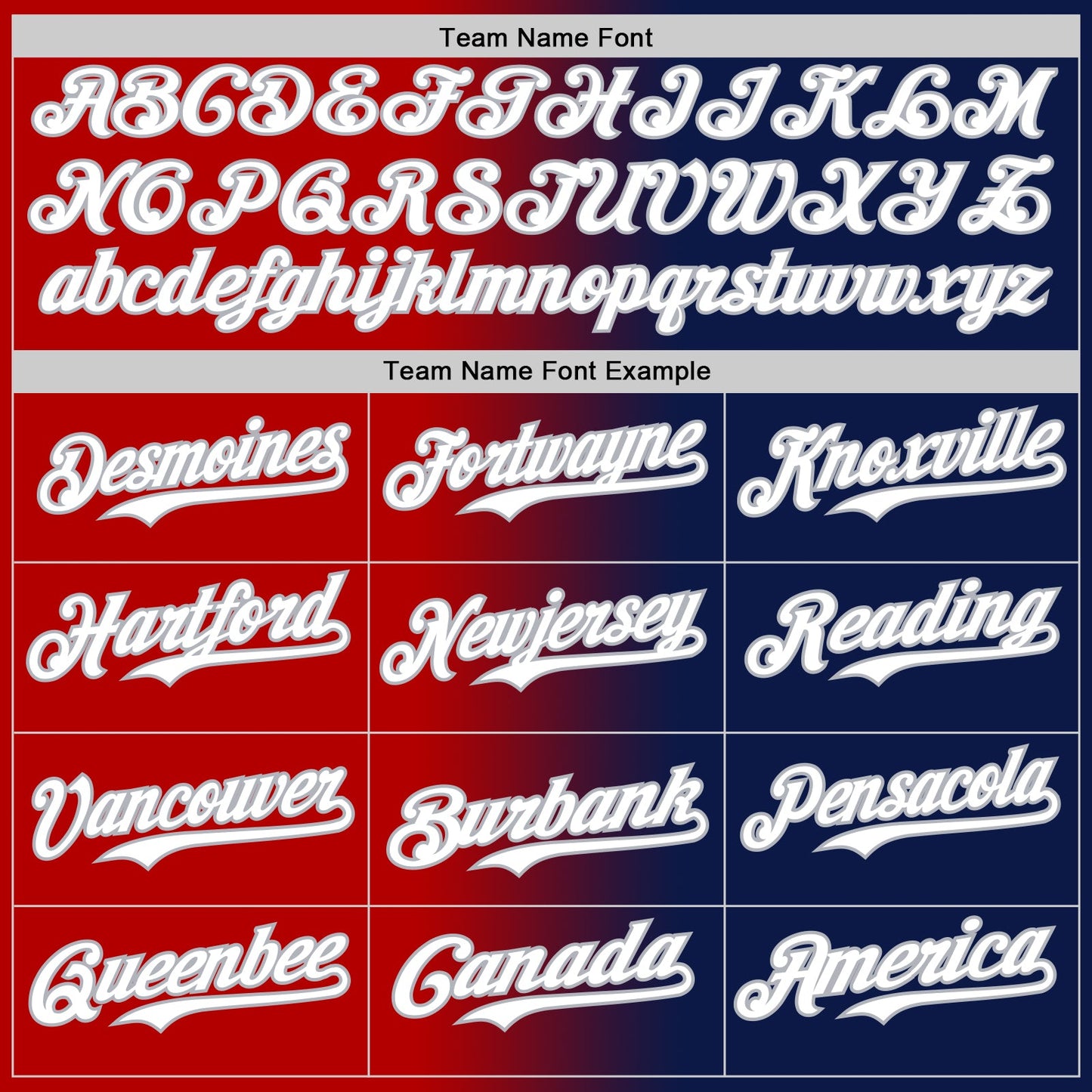 Custom Navy White Red-Gray Authentic Gradient Fashion Baseball Jersey view 4