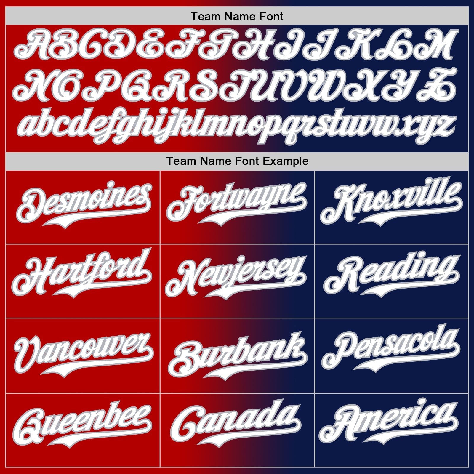 Custom Navy White Red-Gray Authentic Gradient Fashion Baseball Jersey view 4