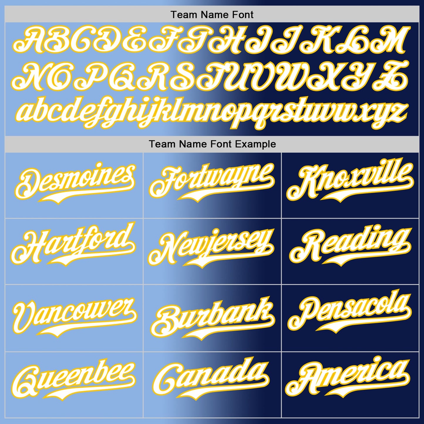 Custom Navy White Light Blue-Yellow Authentic Gradient Fashion Baseball Jersey view 4