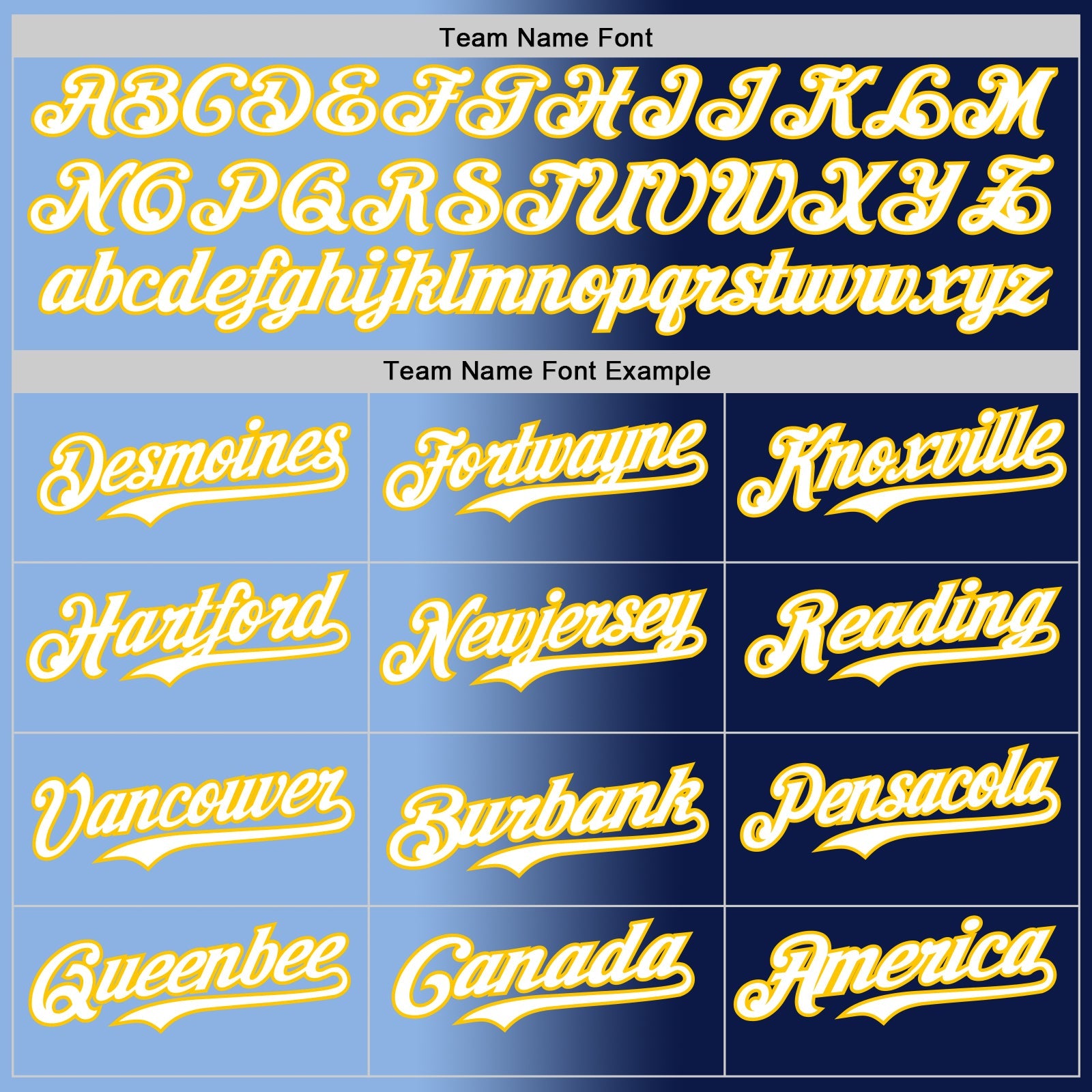 Custom Navy White Light Blue-Yellow Authentic Gradient Fashion Baseball Jersey view 4
