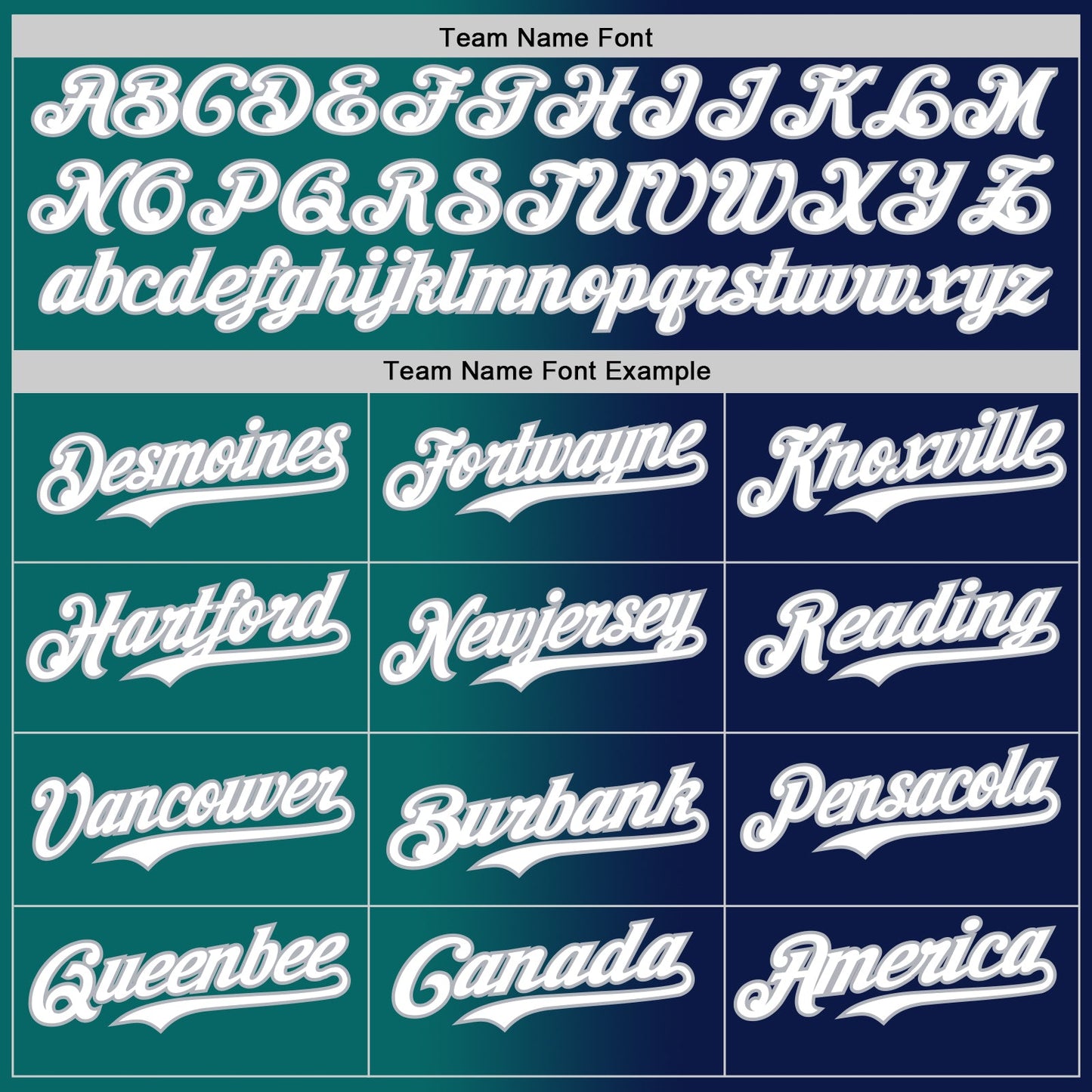 Custom Navy White Teal-Gray Authentic Gradient Fashion Baseball Jersey view 4
