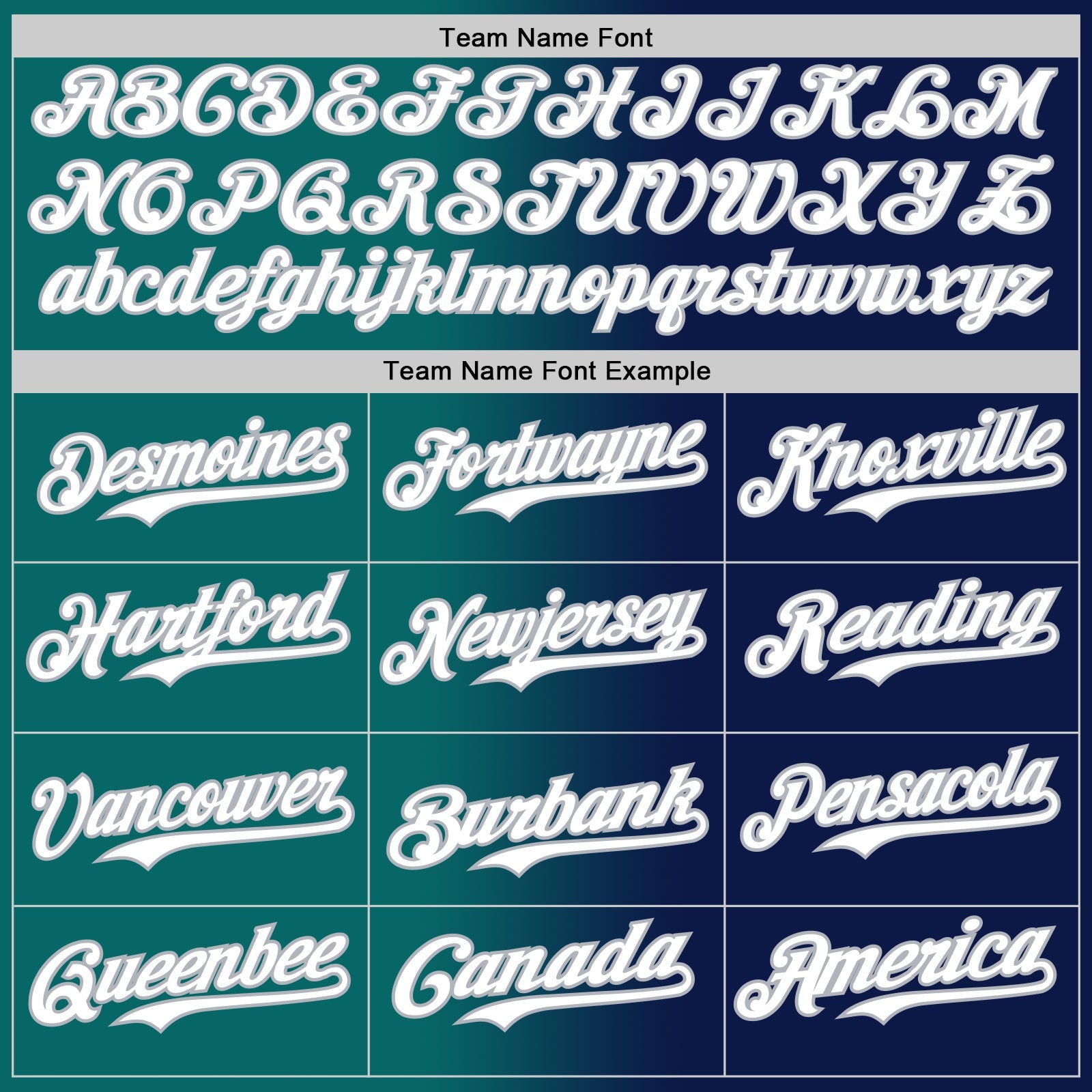 Custom Navy White Teal-Gray Authentic Gradient Fashion Baseball Jersey view 4