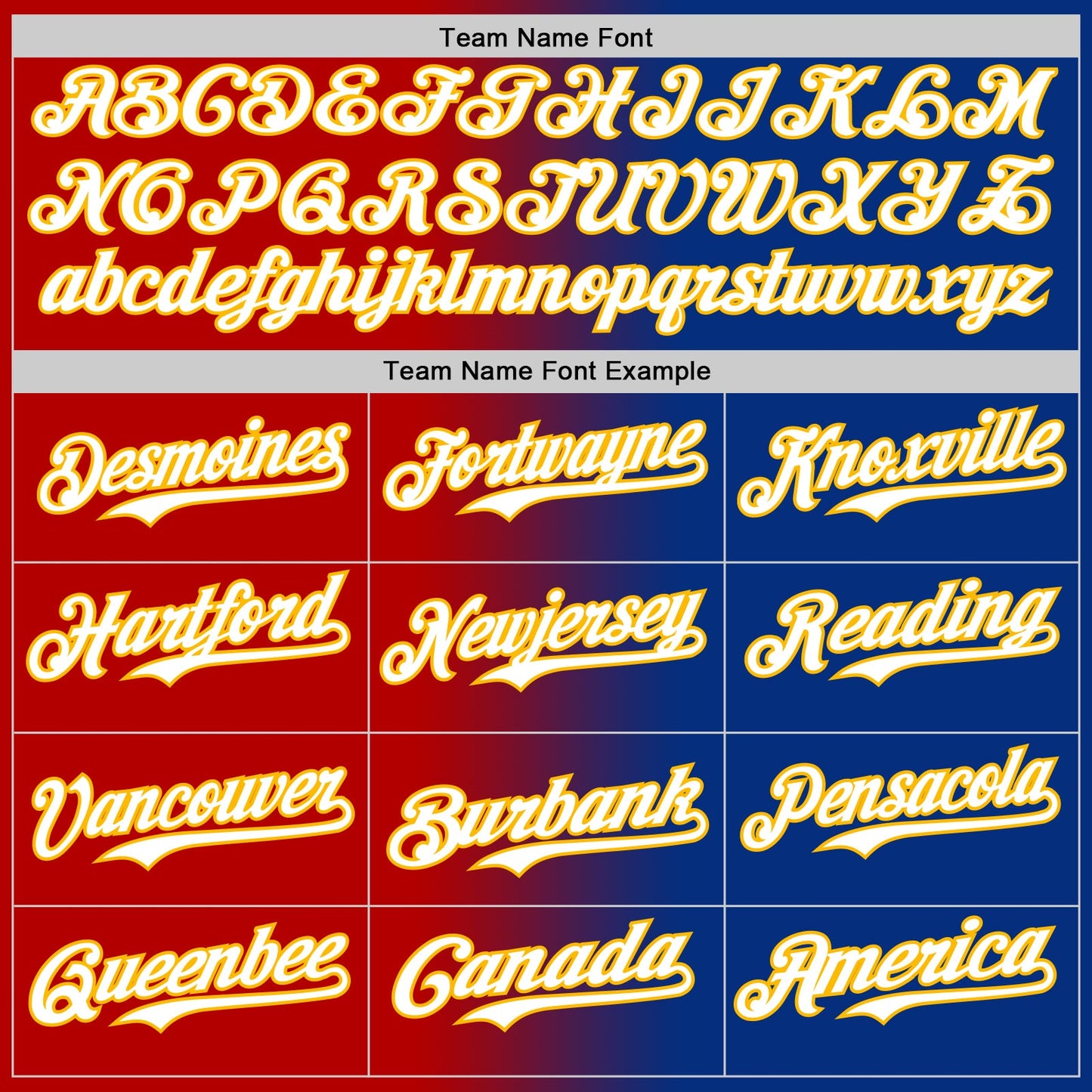 Custom Royal White Red-Gold Authentic Gradient Fashion Baseball Jersey view 4