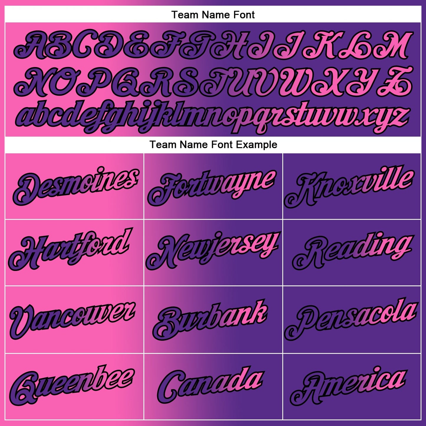 Custom Purple Pink-Black Gradient Fashion Performance T-Shirt view 3
