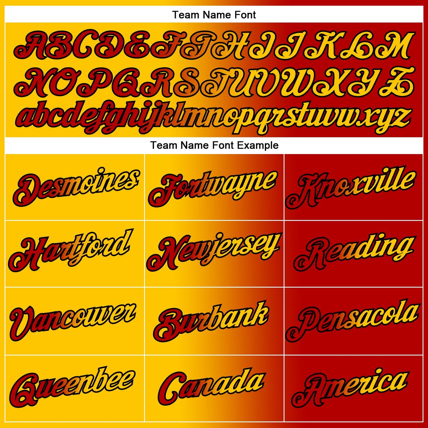 Custom Red Yellow-Black Gradient Fashion Performance T-Shirt view 3