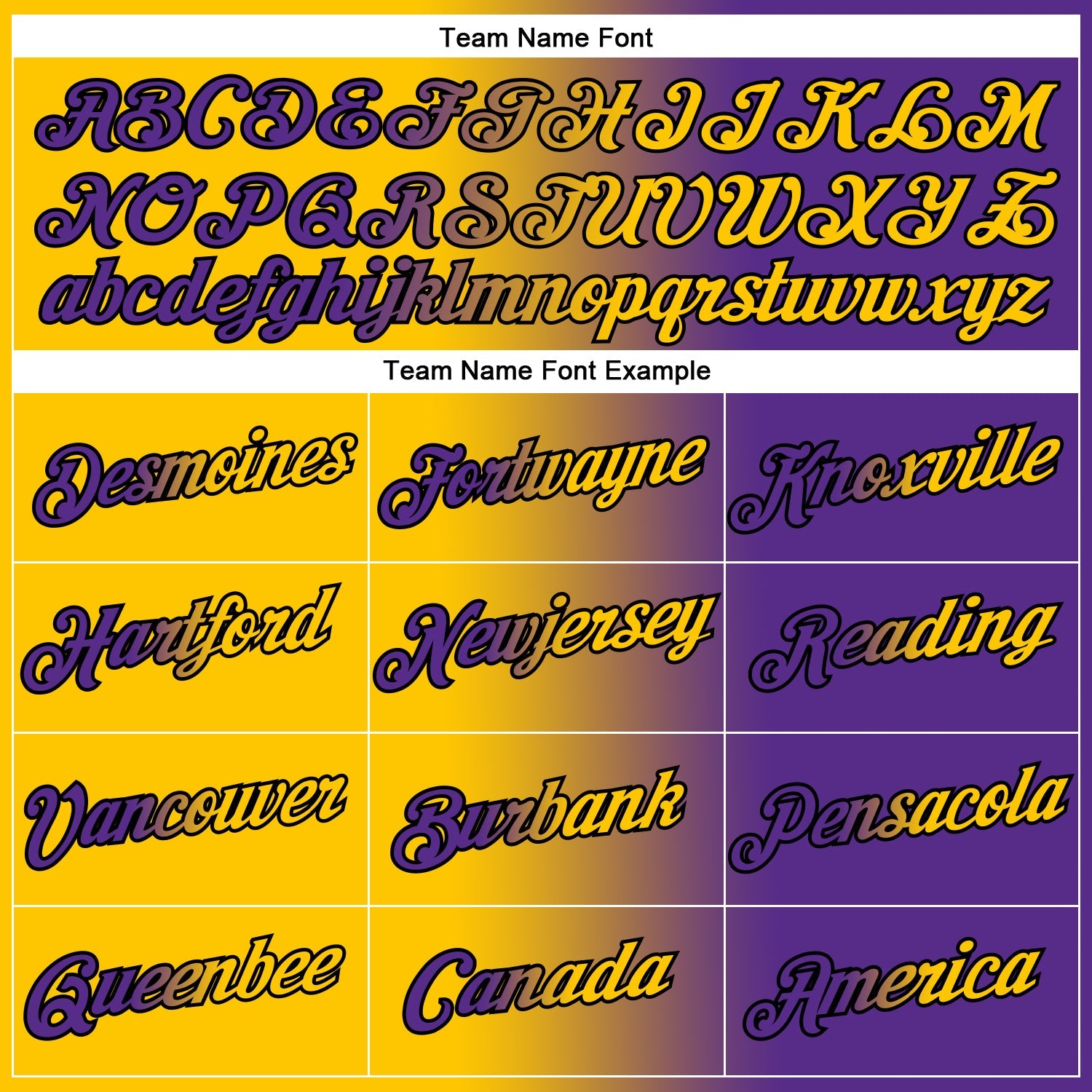 Custom Purple Yellow-Black Gradient Fashion Performance T-Shirt view 3