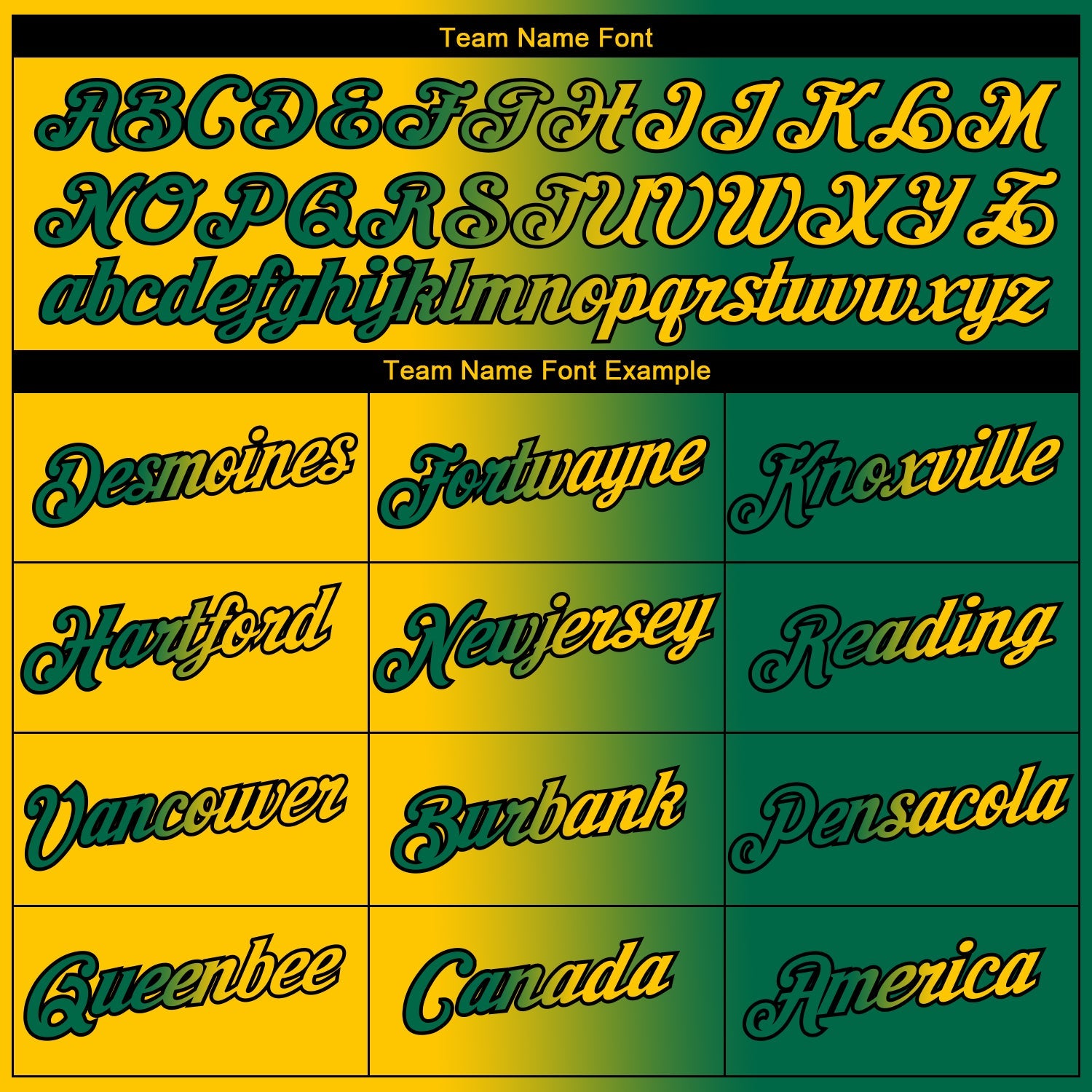 Custom Kelly Green Yellow-Black Gradient Fashion Performance T-Shirt view 3