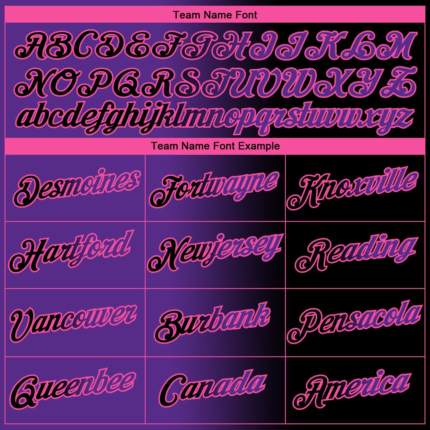 Custom Black Purple-Pink Gradient Fashion Performance T-Shirt view 3