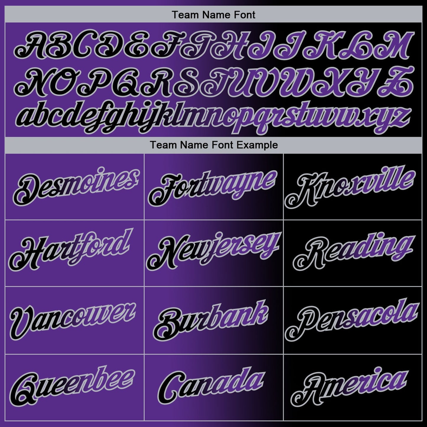 Custom Black Purple-Gray Gradient Fashion Performance T-Shirt view 3
