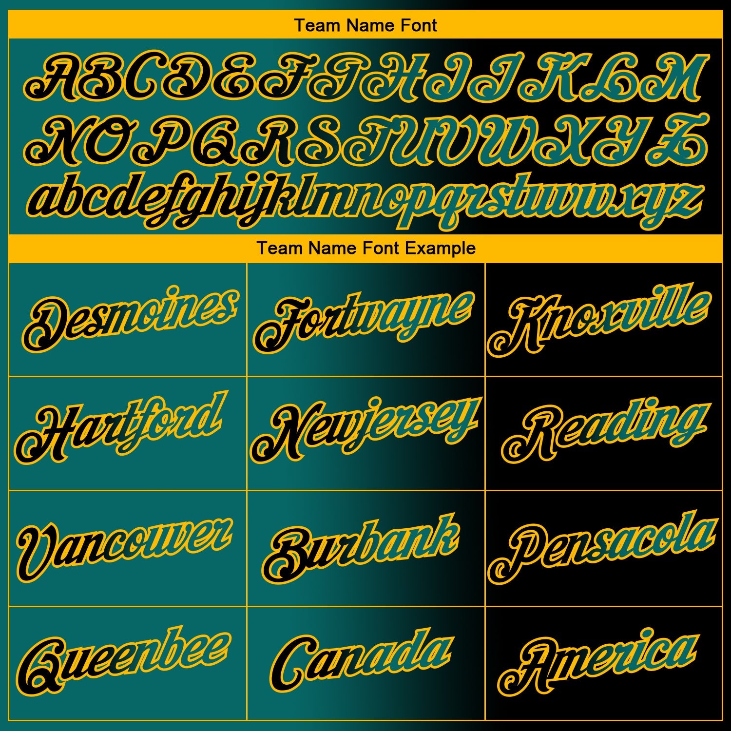 Custom Black Teal-Gold Gradient Fashion Performance T-Shirt view 3