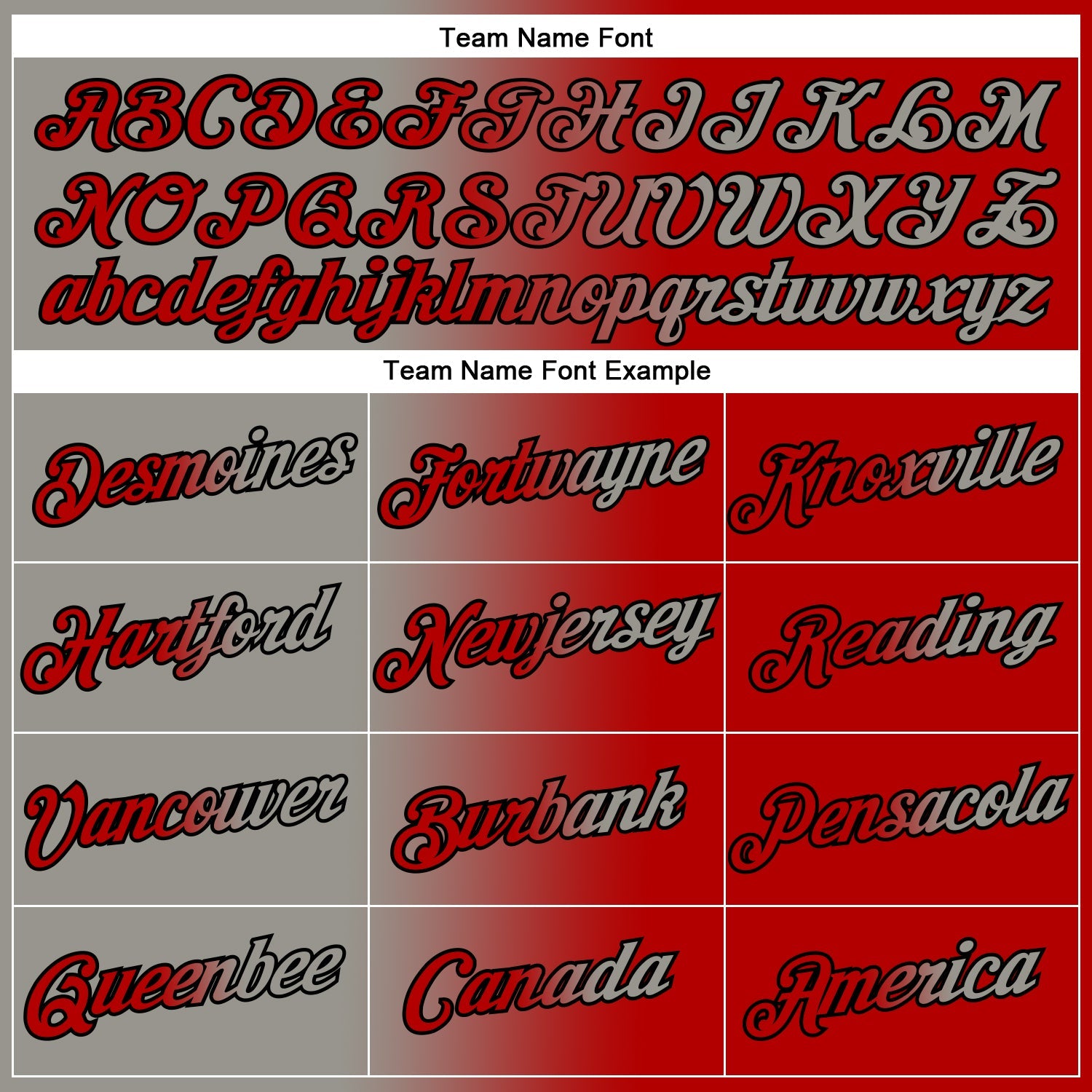 Custom Red Gray-Black Gradient Fashion Performance T-Shirt view 3