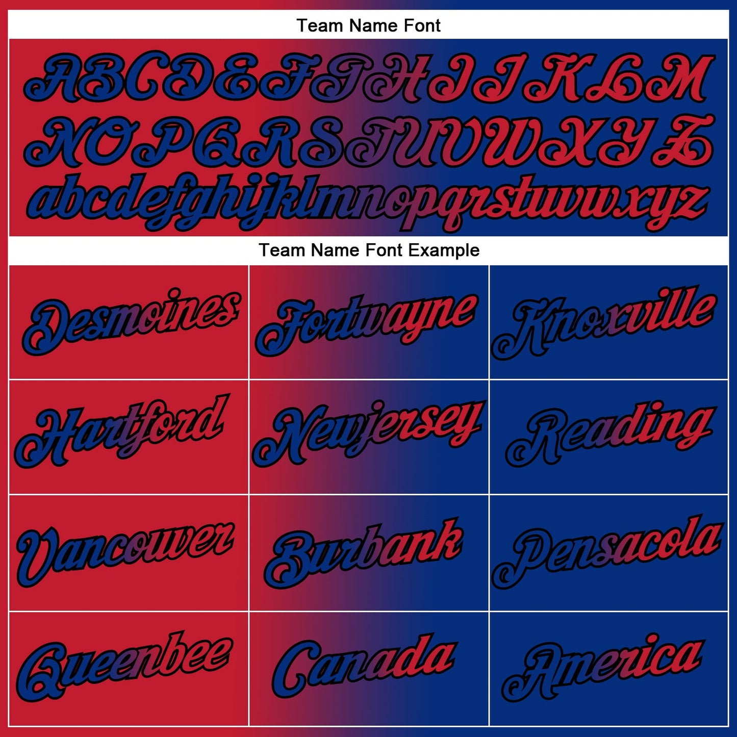 Custom Royal Red-Black Gradient Fashion Performance T-Shirt view 3