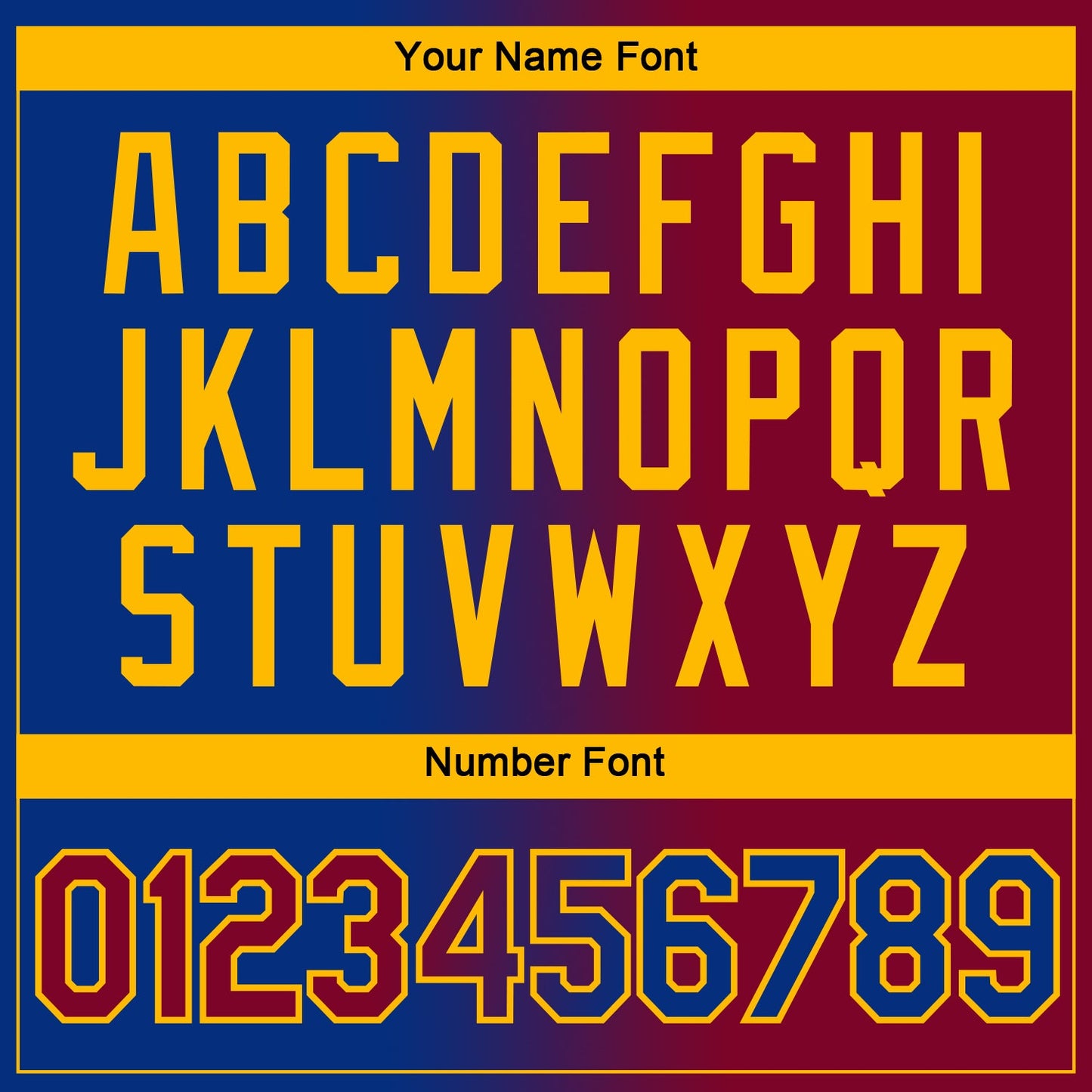 Custom Royal Maroon-Gold Gradient Fashion Performance T-Shirt view 4