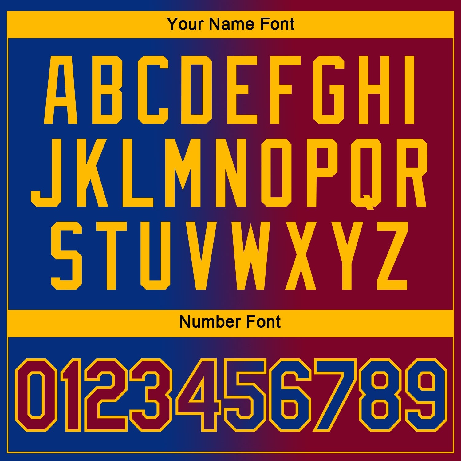 Custom Royal Maroon-Gold Gradient Fashion Performance T-Shirt view 4