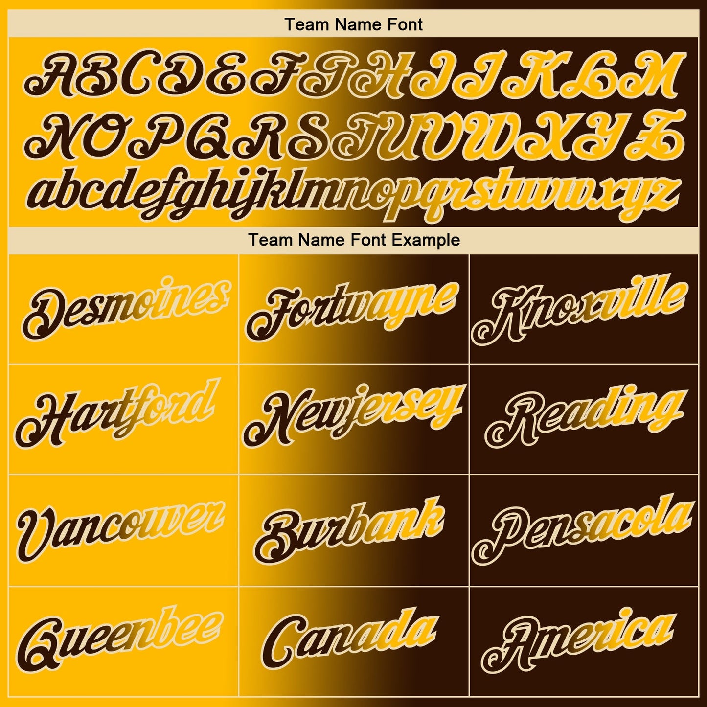 Custom Brown Gold-Cream Gradient Fashion Performance T-Shirt view 3
