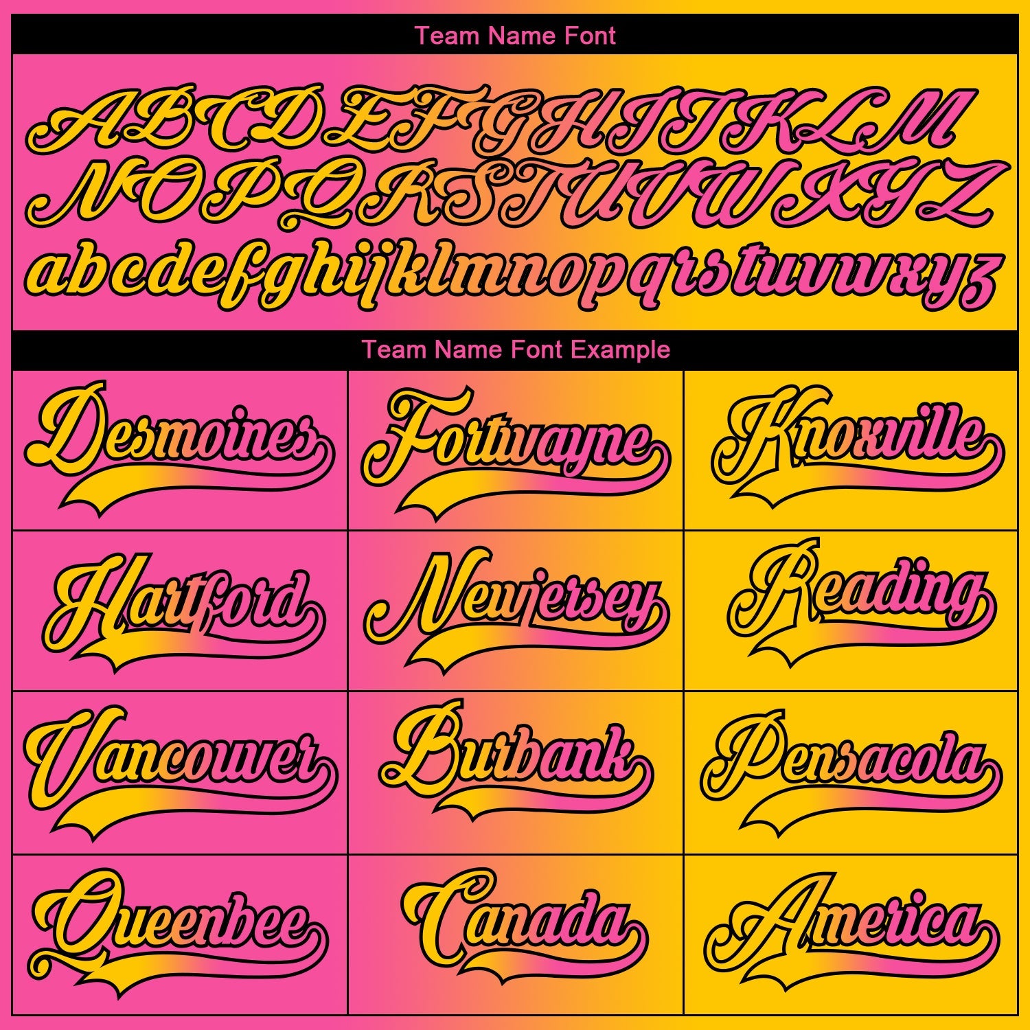 Custom Yellow Pink-Black Gradient Fashion Hockey Lace Neck Jersey view 6