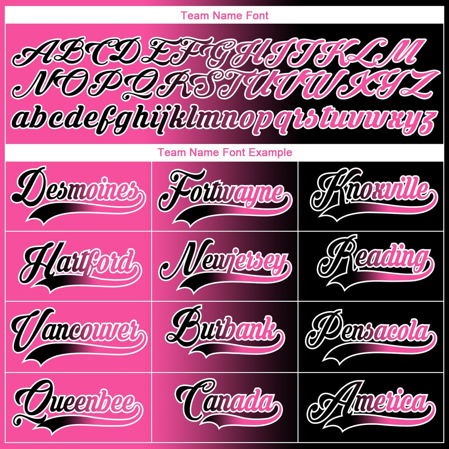 Custom Black Pink-White Gradient Fashion Hockey Lace Neck Jersey view 6