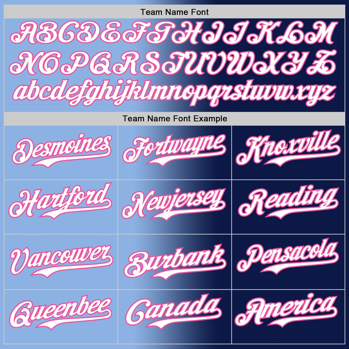 Custom Navy White Light Blue-Pink Authentic Gradient Fashion Baseball Jersey view 4