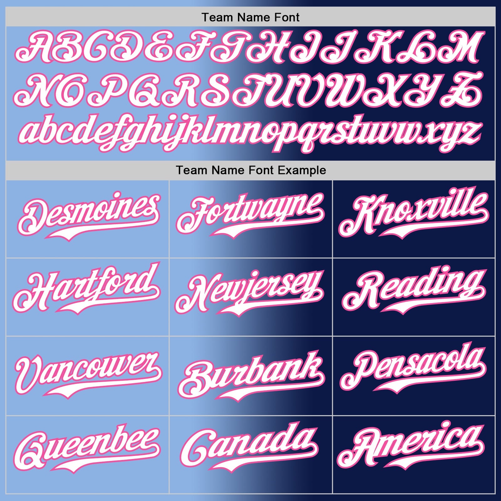 Custom Navy White Light Blue-Pink Authentic Gradient Fashion Baseball Jersey view 4
