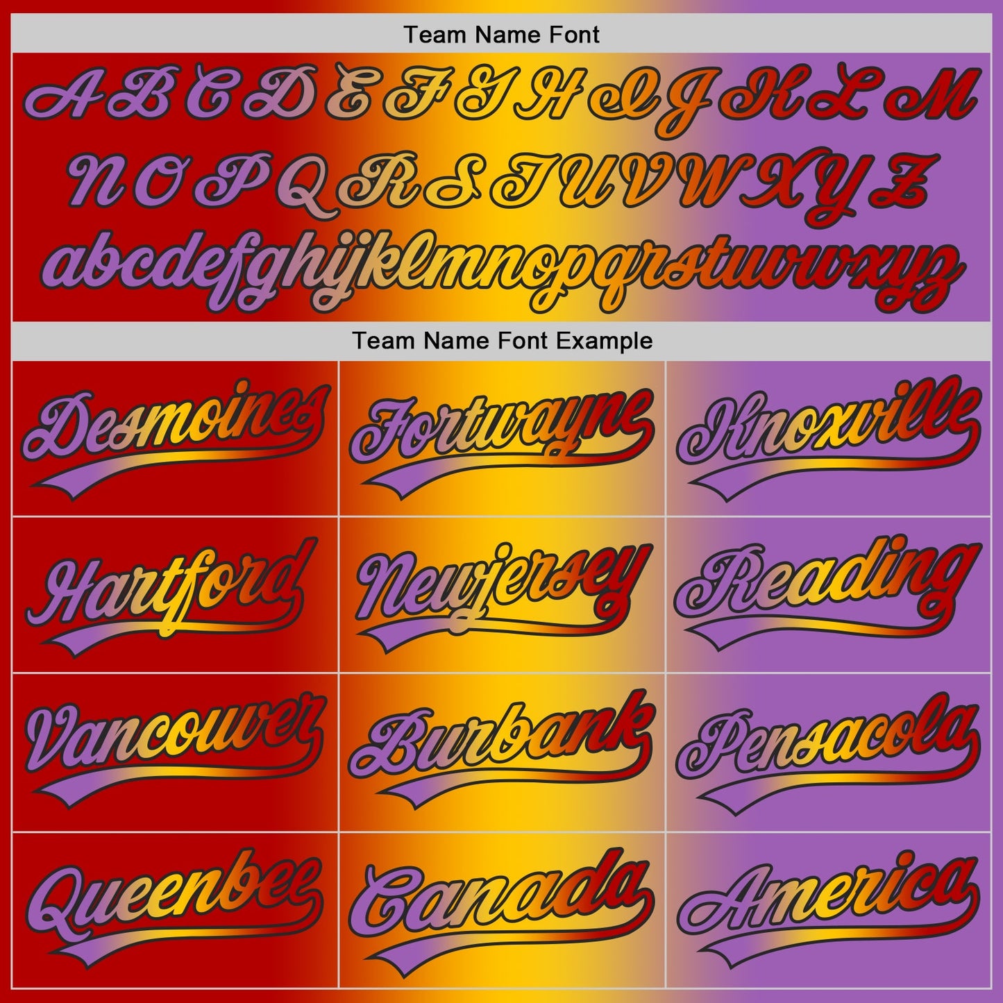Custom Medium Purple Red Yellow-Black Authentic Gradient Fashion Baseball Jersey view 5