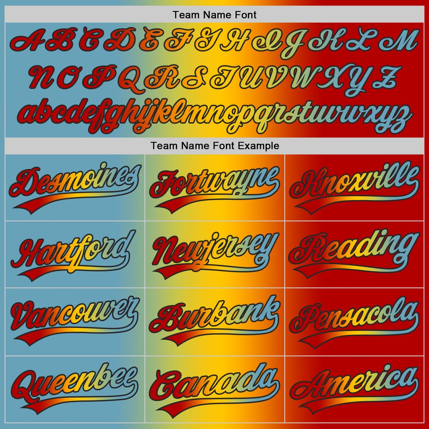 Custom Red Shadow Blue Yellow-Black Authentic Gradient Fashion Baseball Jersey view 5