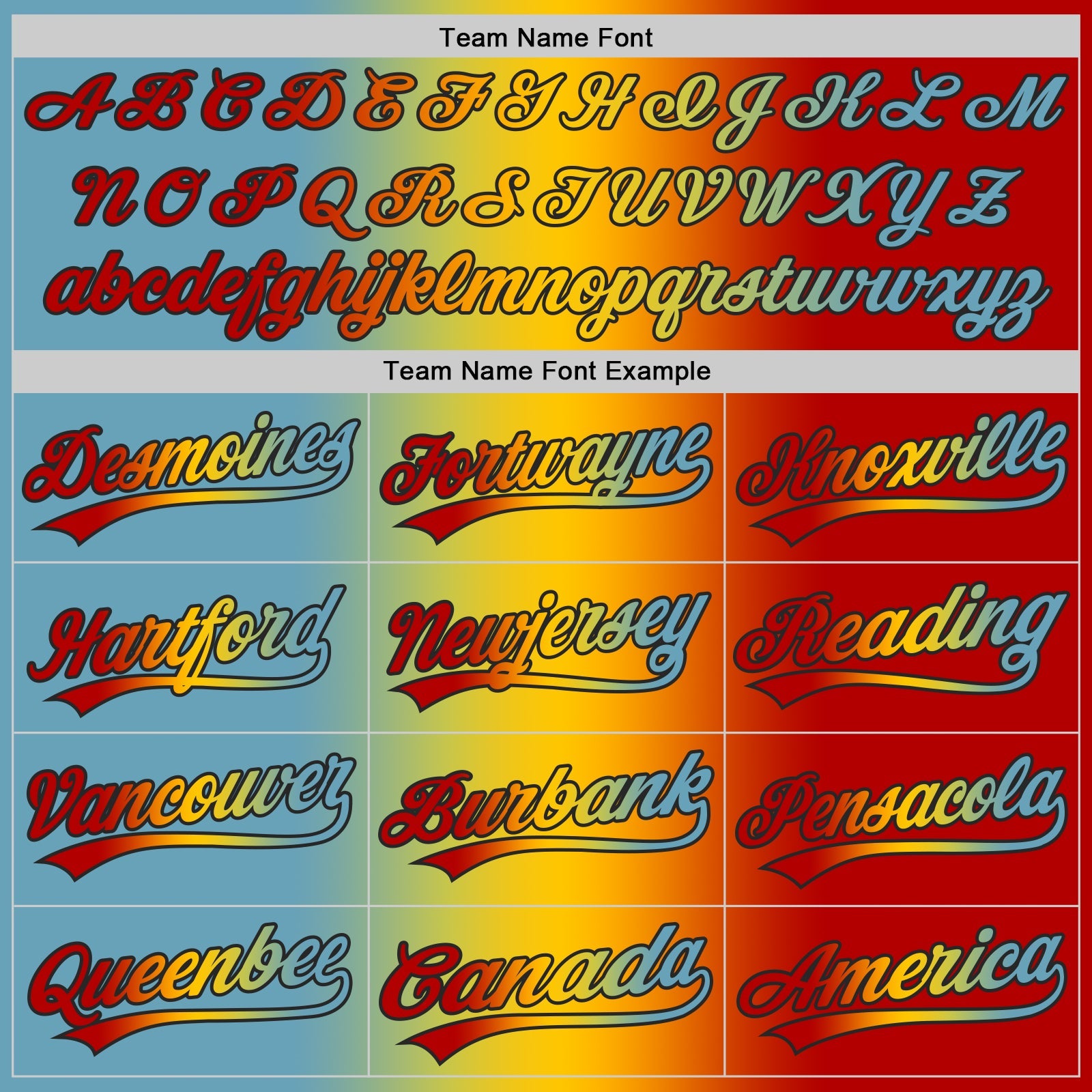 Custom Red Shadow Blue Yellow-Black Authentic Gradient Fashion Baseball Jersey view 5