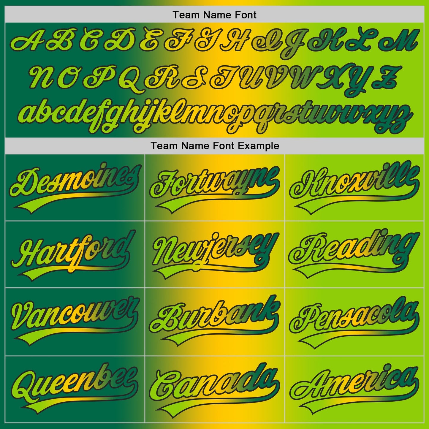Custom Neon Green Kelly Green Yellow-Black Authentic Gradient Fashion Baseball Jersey view 5