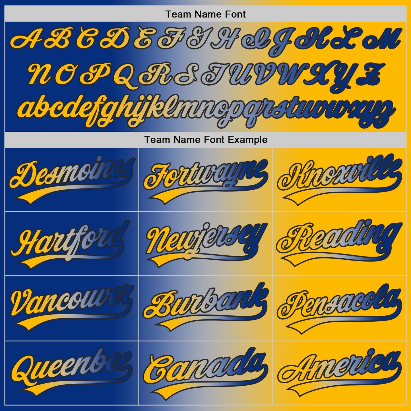 Custom Gold Royal Gray-Black Authentic Gradient Fashion Baseball Jersey view 5