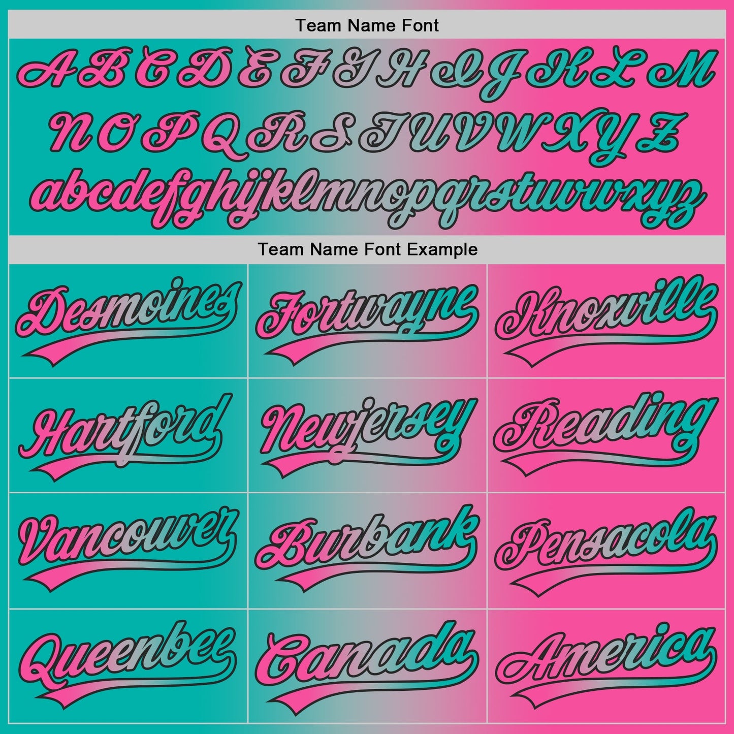 Custom Pink Aqua Gray-Black Authentic Gradient Fashion Baseball Jersey view 5