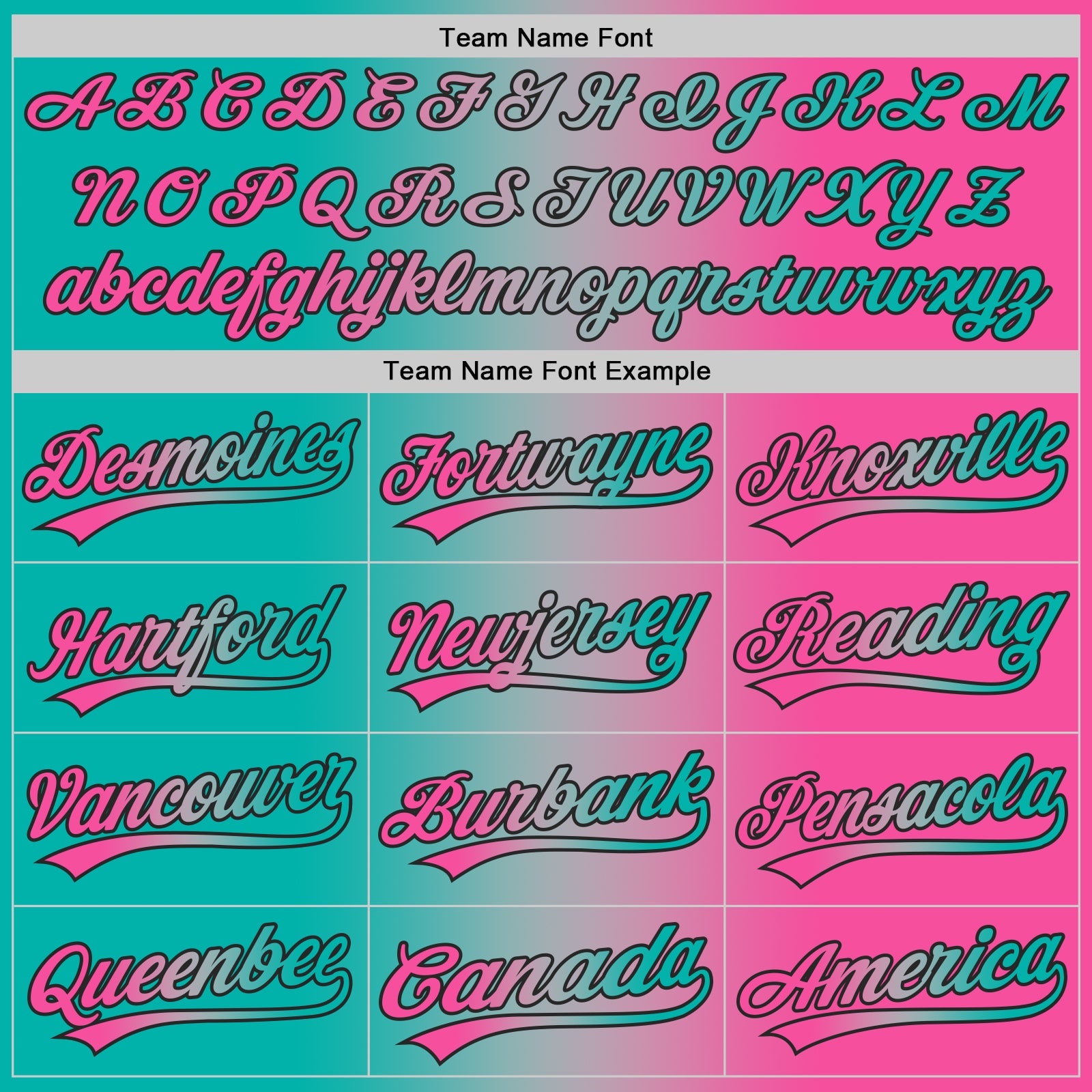 Custom Pink Aqua Gray-Black Authentic Gradient Fashion Baseball Jersey view 5