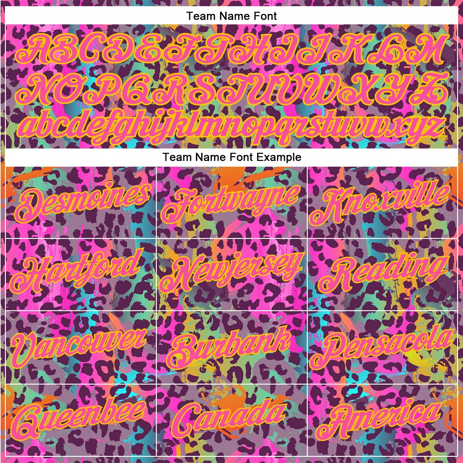 Custom Graffiti Pattern Gold-Pink 3D Colorful Leopard Performance T-Shirt view 3