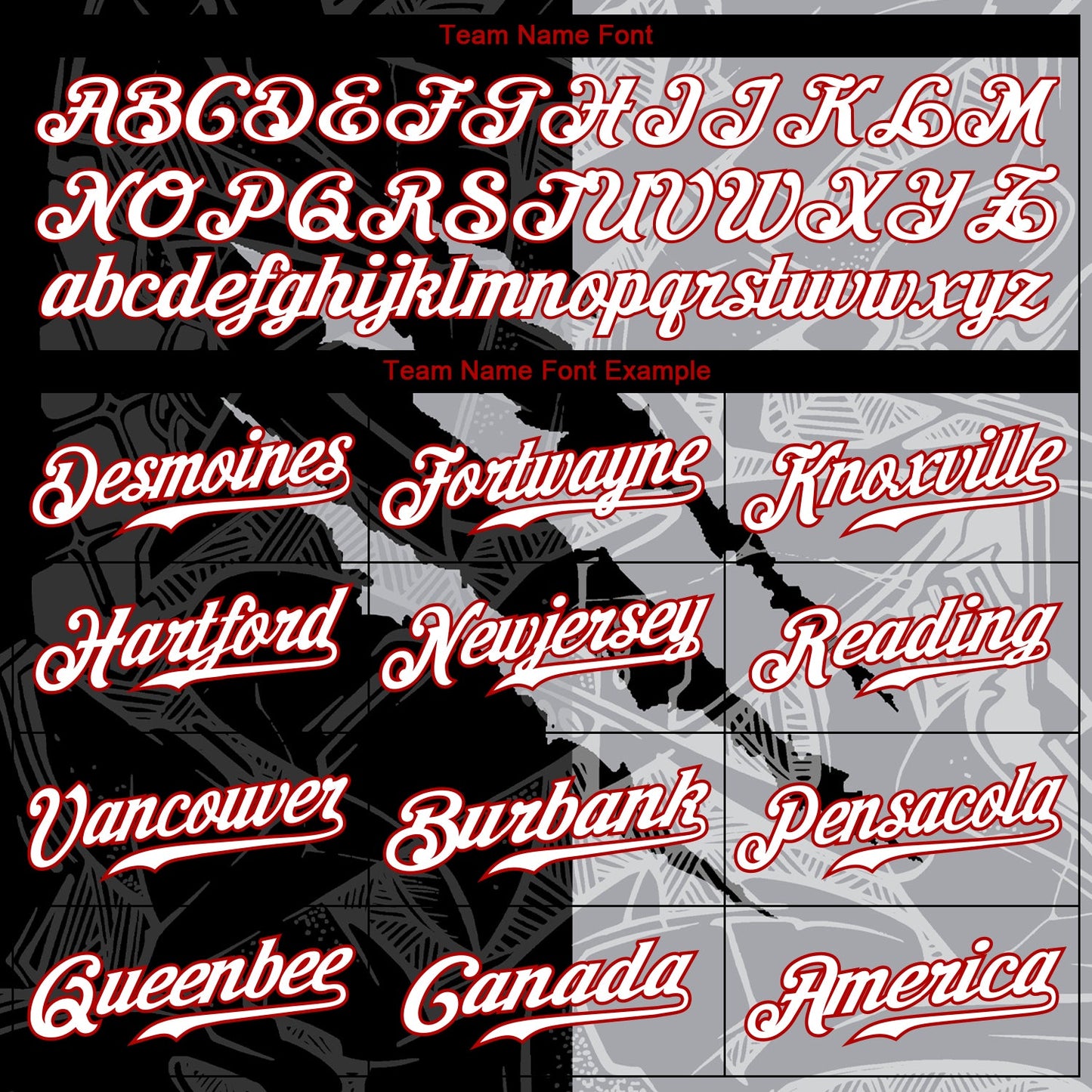 Custom Graffiti Pattern White Gray-Red 3D Scratch Authentic Baseball Jersey view 4