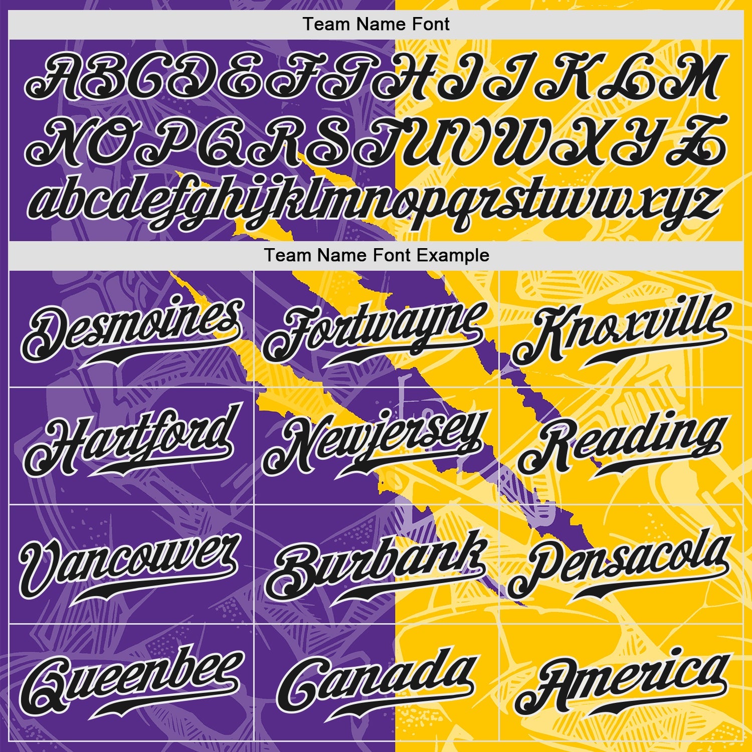 Custom Graffiti Pattern Black Yellow-Purple 3D Scratch Authentic Baseball Jersey view 4