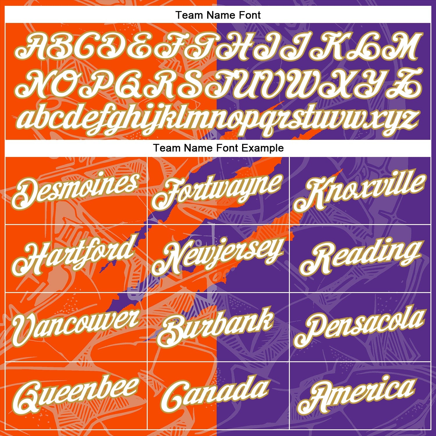 Custom Graffiti Pattern Purple Orange-Old Gold Scratch 3D Performance T-Shirt view 3