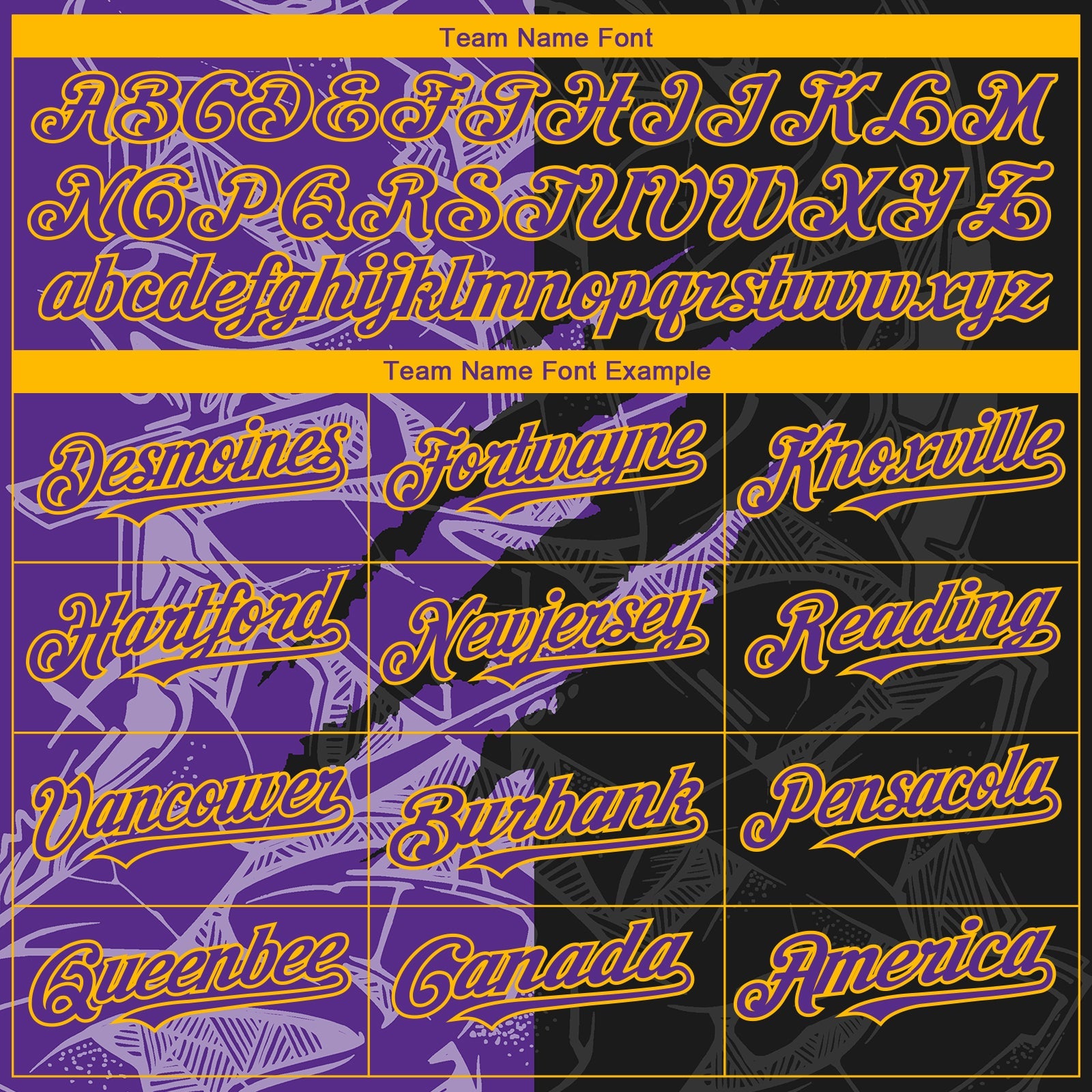 Custom Stitched Graffiti Pattern Black Purple-Gold 3D Scratch Sports Pullover Sweatshirt Hoodie view 3