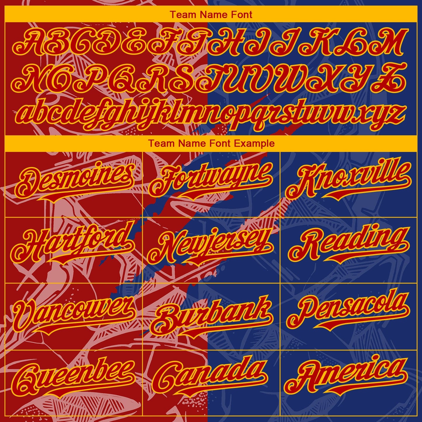 Custom Stitched Graffiti Pattern Red Royal-Gold 3D Scratch Sports Pullover Sweatshirt Hoodie view 3
