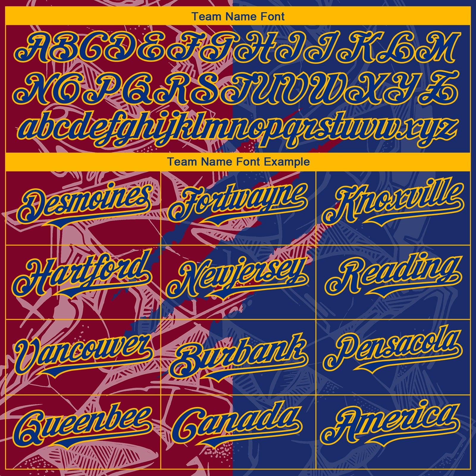 Custom Stitched Graffiti Pattern Royal Maroon-Gold 3D Scratch Sports Pullover Sweatshirt Hoodie view 3