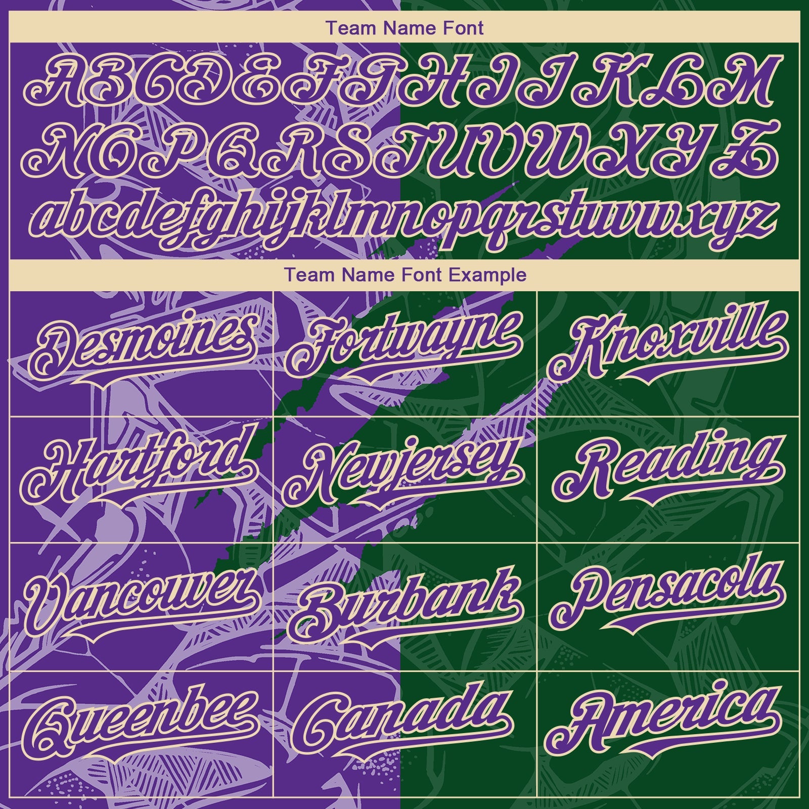 Custom Stitched Graffiti Pattern Purple Green-Cream 3D Scratch Sports Pullover Sweatshirt Hoodie view 3