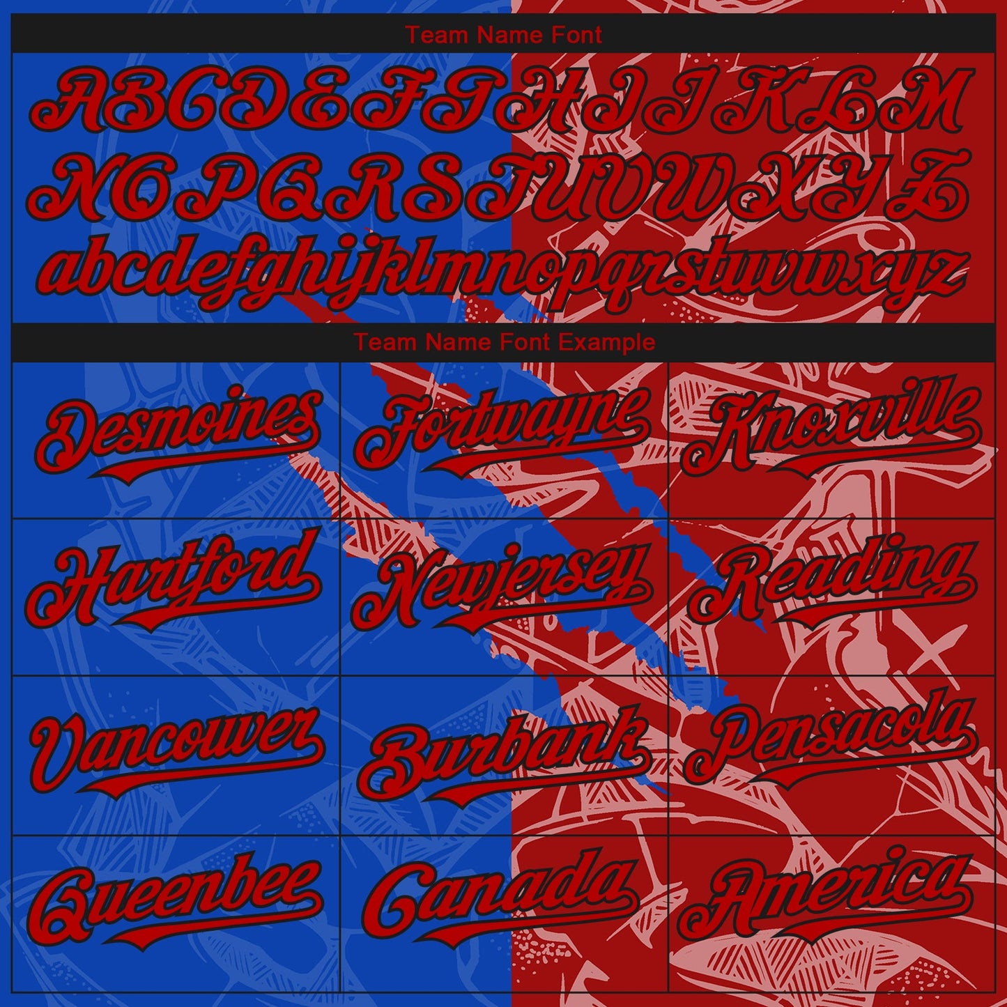 Custom Stitched Graffiti Pattern Red Thunder Blue-Black 3D Scratch Sports Pullover Sweatshirt Hoodie view 3