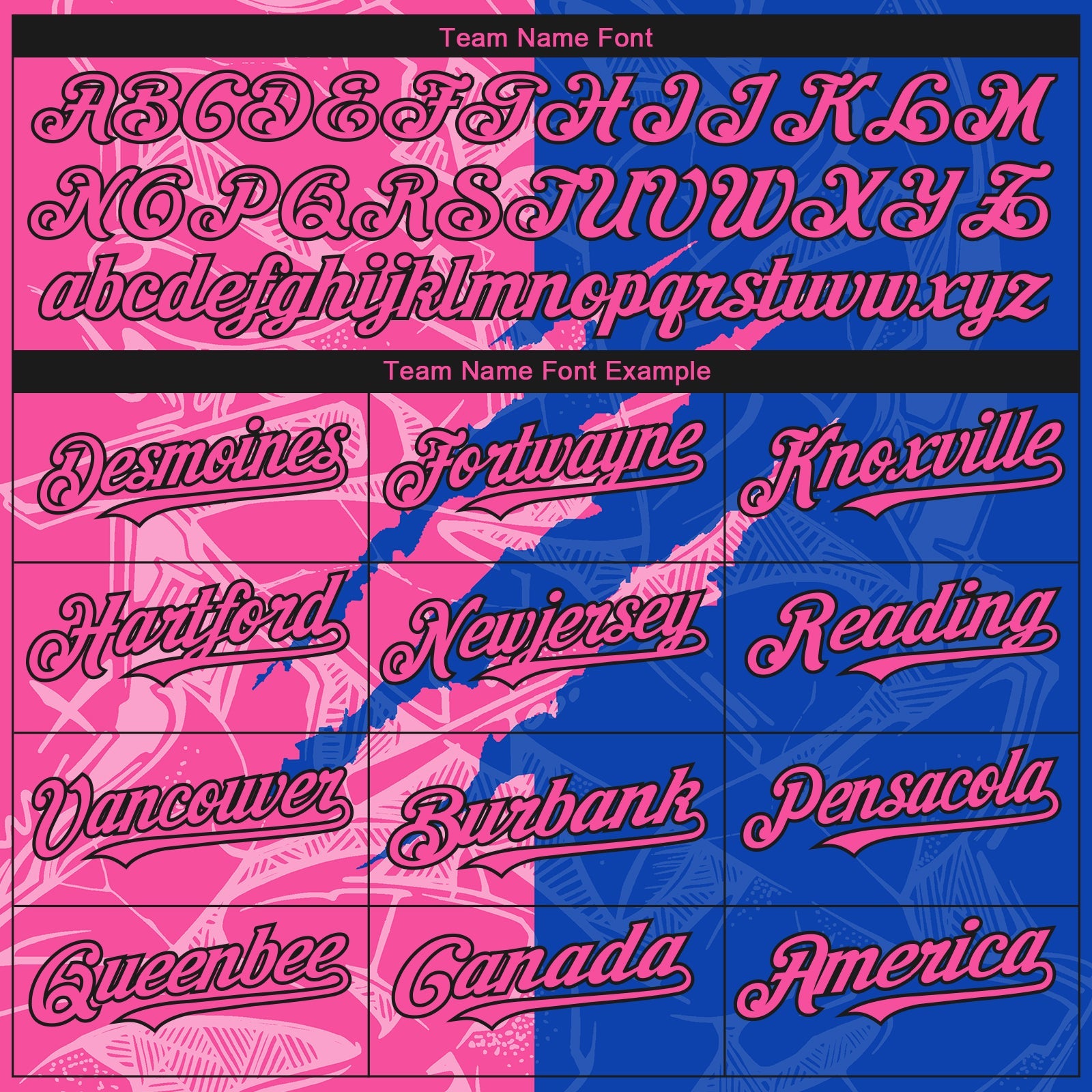 Custom Stitched Graffiti Pattern Pink Thunder Blue-Black 3D Scratch Sports Pullover Sweatshirt Hoodie view 3