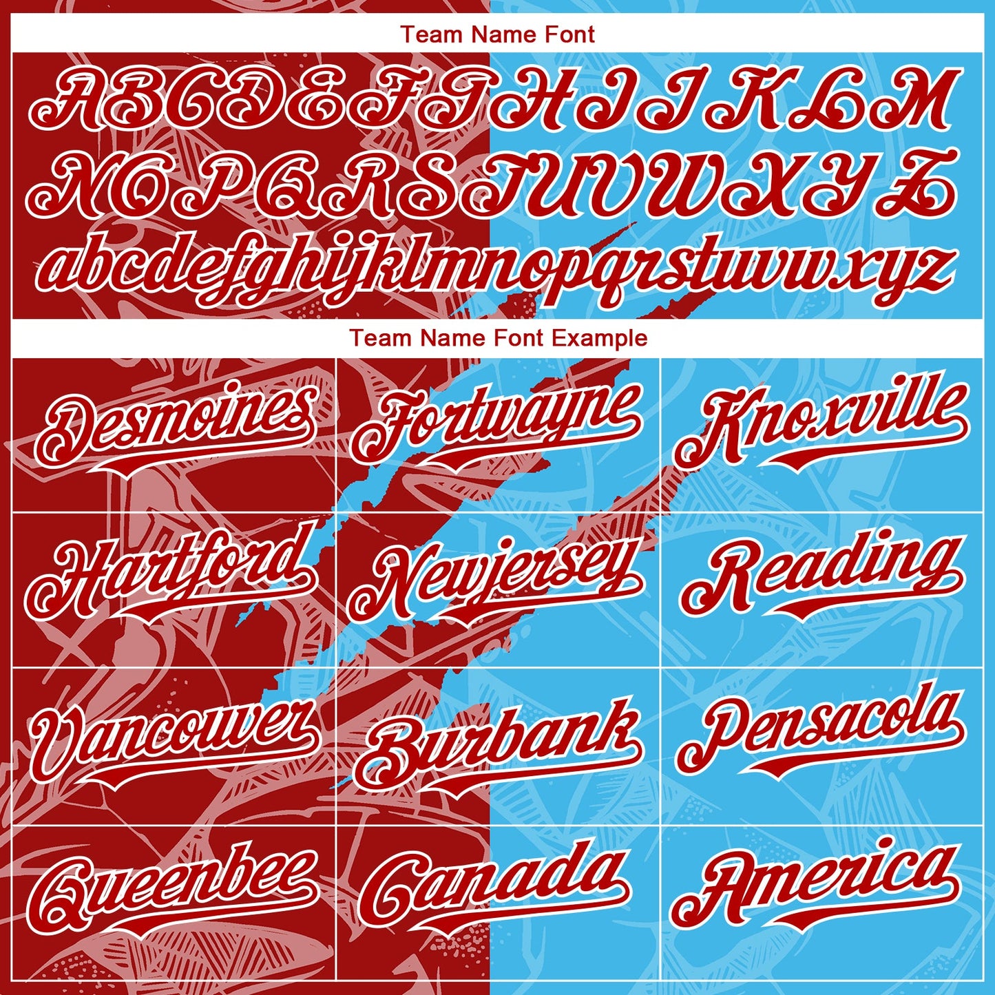 Custom Stitched Graffiti Pattern Red Sky Blue-White 3D Scratch Sports Pullover Sweatshirt Hoodie view 3