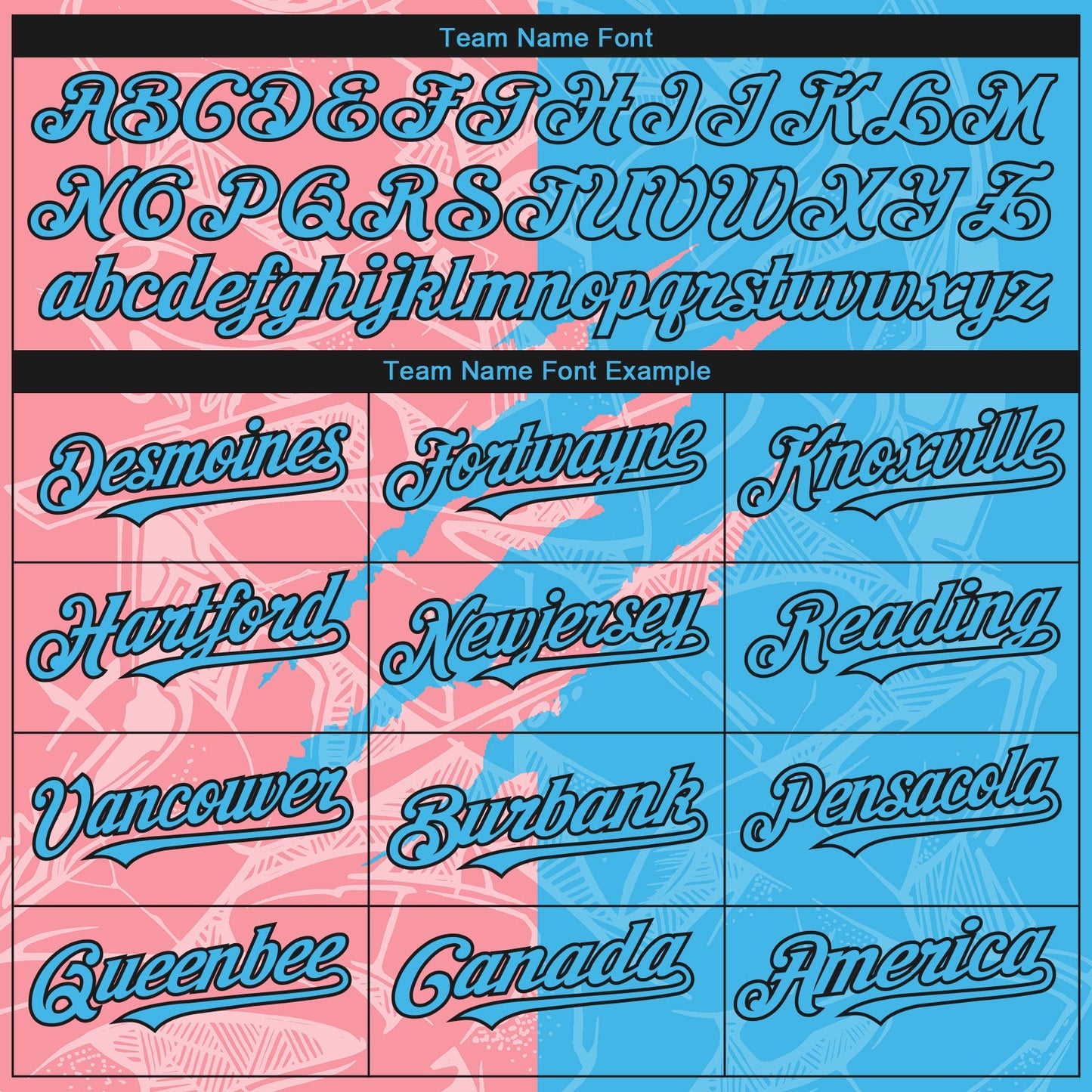 Custom Stitched Graffiti Pattern Sky Blue Medium Pink-Black 3D Scratch Sports Pullover Sweatshirt Hoodie view 3