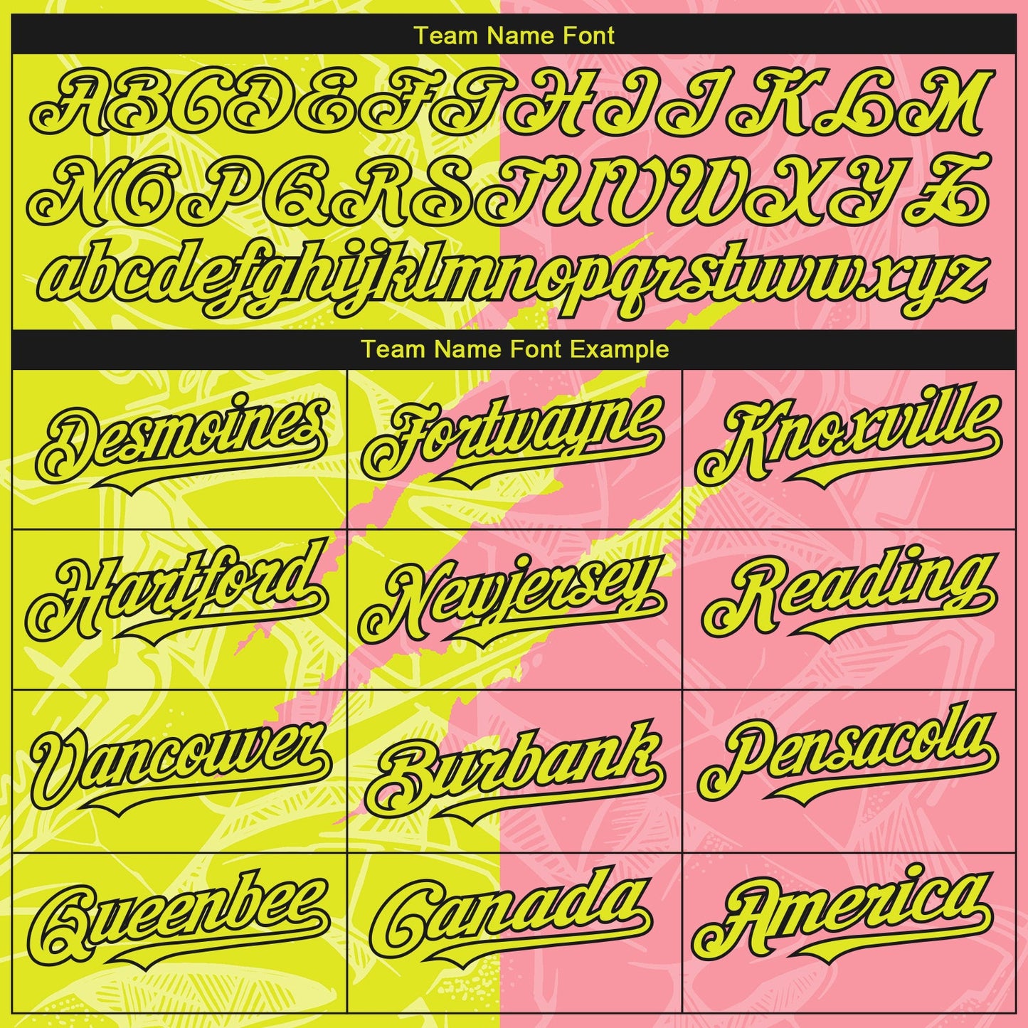 Custom Stitched Graffiti Pattern Neon Yellow Medium Pink-Black 3D Scratch Sports Pullover Sweatshirt Hoodie view 3