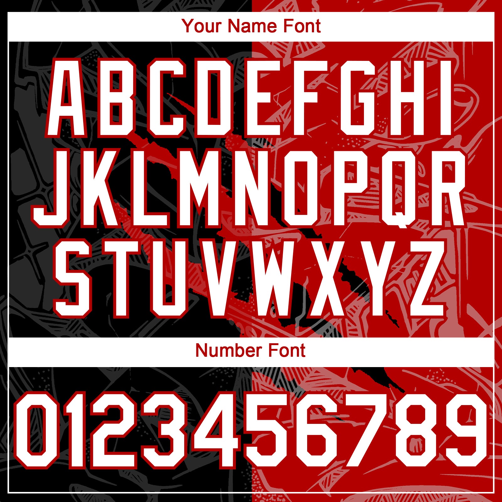 Custom Graffiti Pattern White Black-Red 3D Scratch Authentic Baseball Jersey view 5