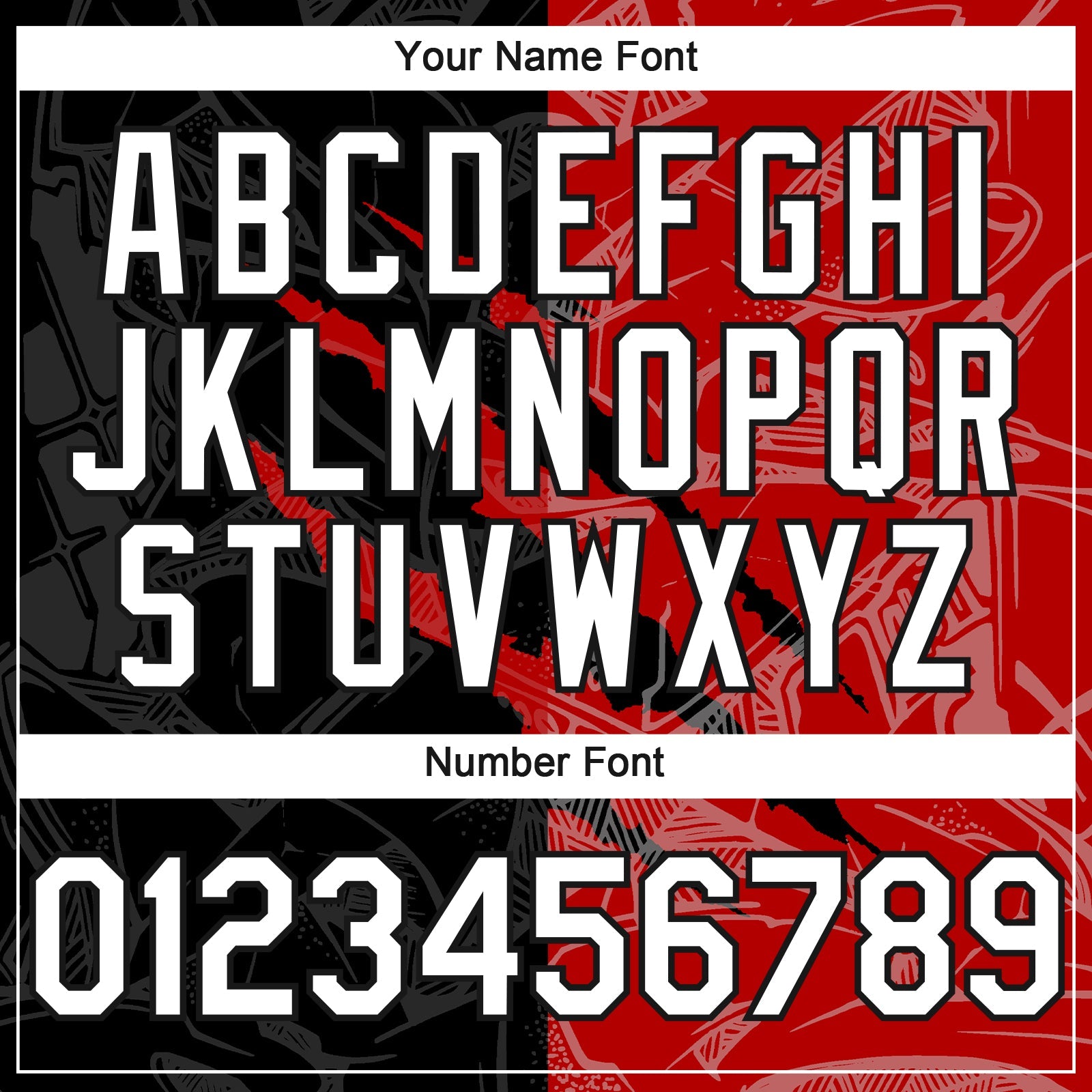Custom Graffiti Pattern White Black-Red 3D Scratch Authentic Baseball Jersey view 5