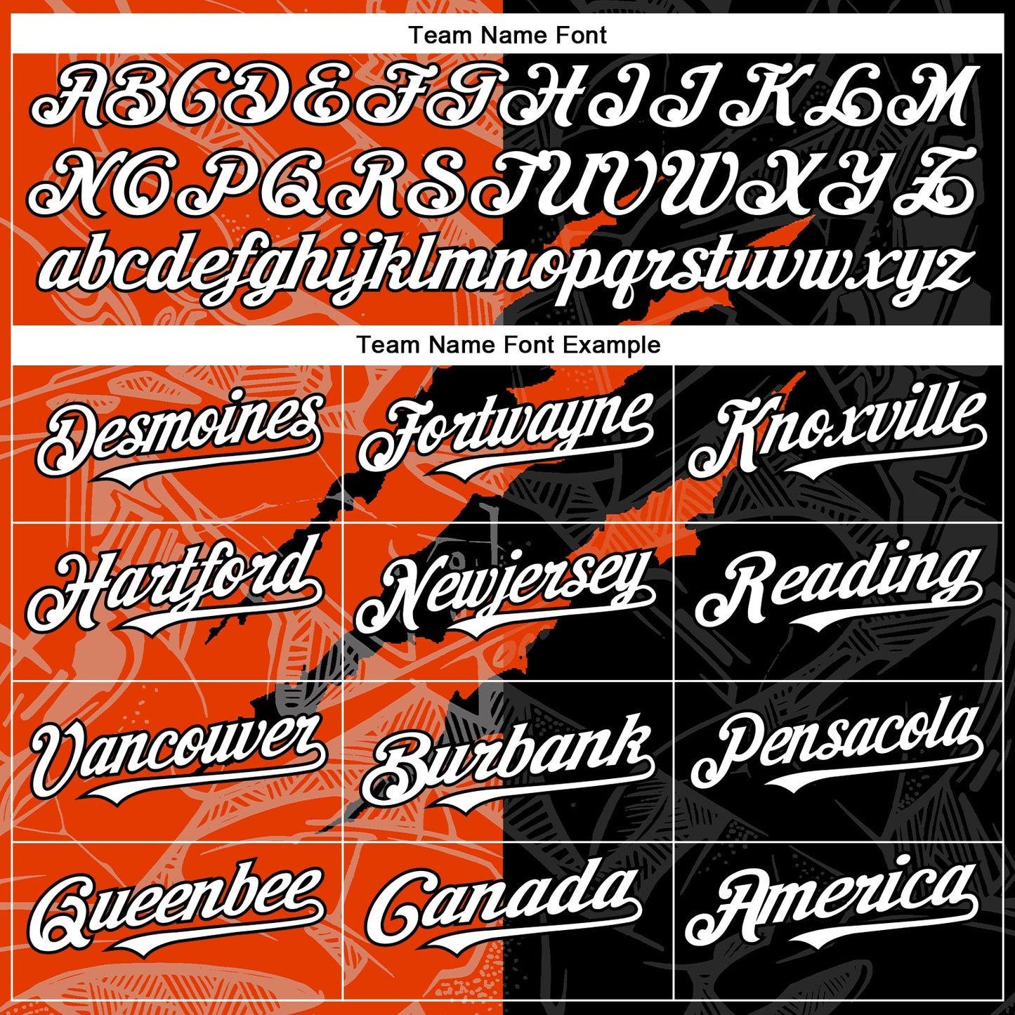 Custom Graffiti Pattern White Black-Orange 3D Scratch Authentic Baseball Jersey view 4