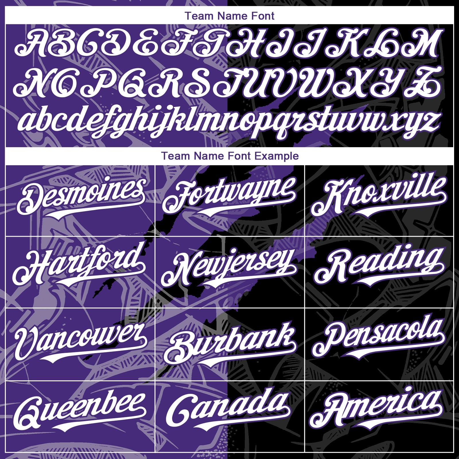 Custom Graffiti Pattern White Black-Purple 3D Scratch Authentic Baseball Jersey view 4